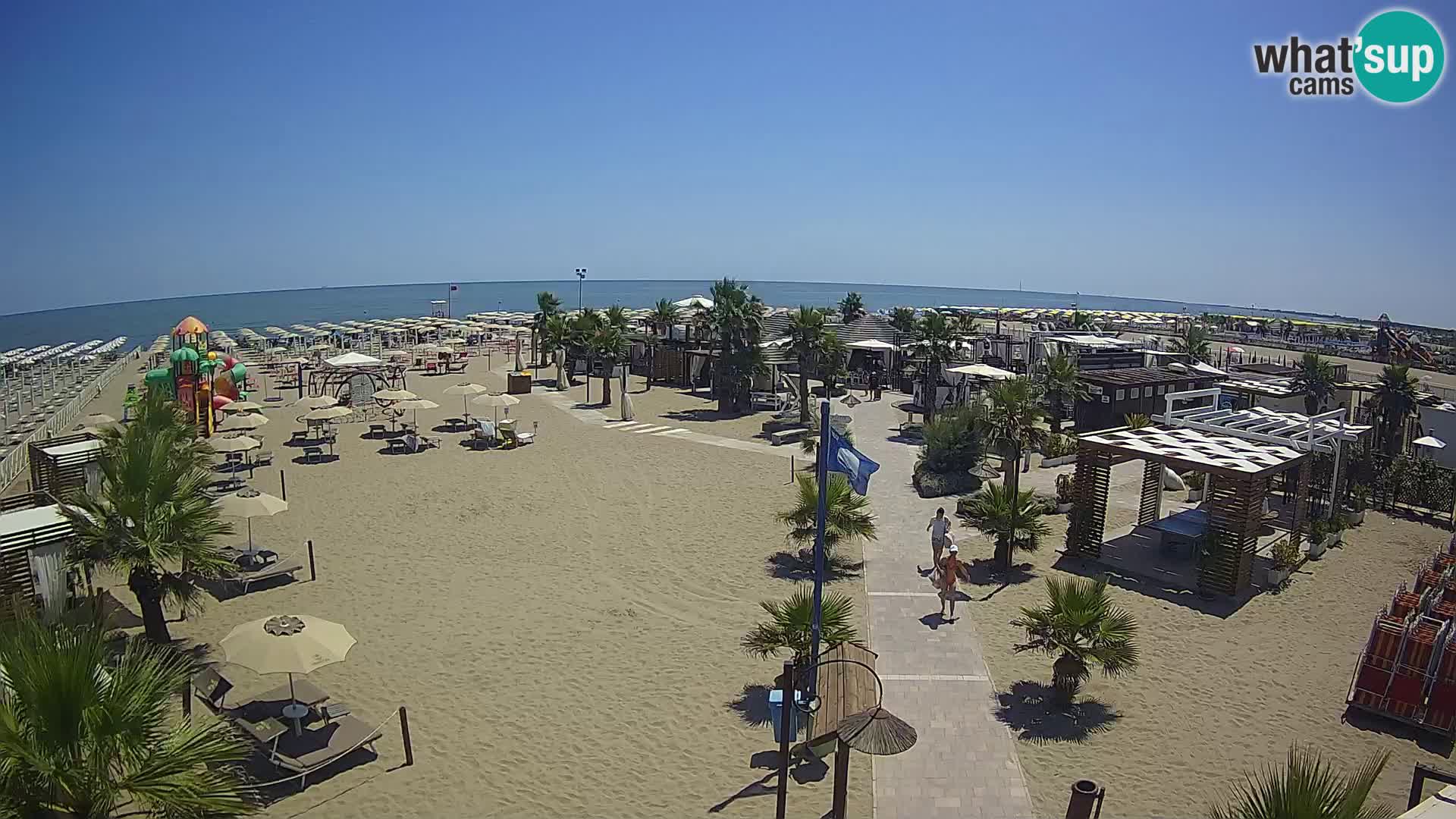 Bagno Primavera Beach – Piazzale Europa Rosolina Mare Strand webcam