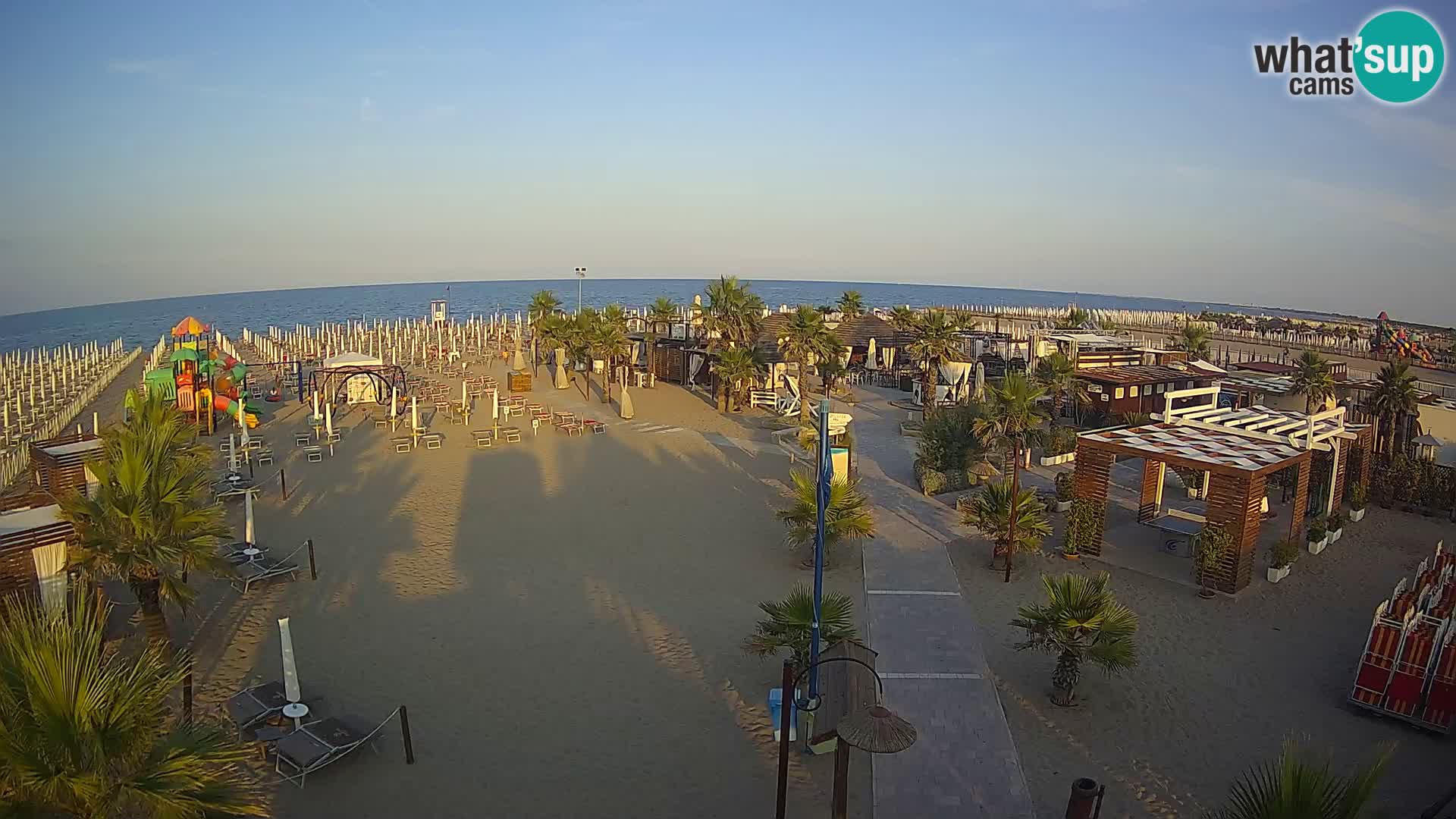 Bagno Primavera Beach – Piazzale Europa Rosolina Mare Strand webcam