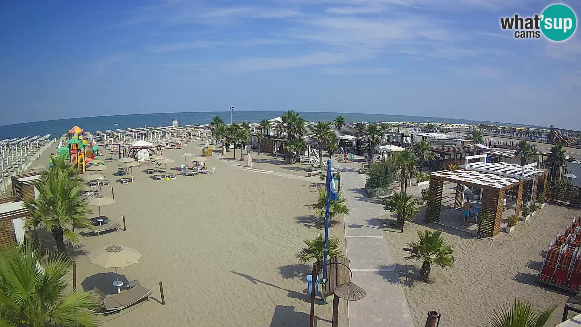 Live Bagno Primavera Beach – Piazzale Europa Rosolina Mare webcam