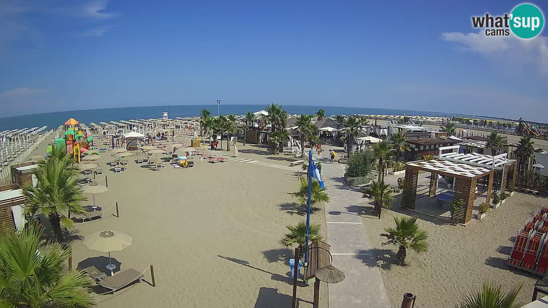 Bagno Primavera Beach – Piazzale Europa Rosolina Mare Strand webcam