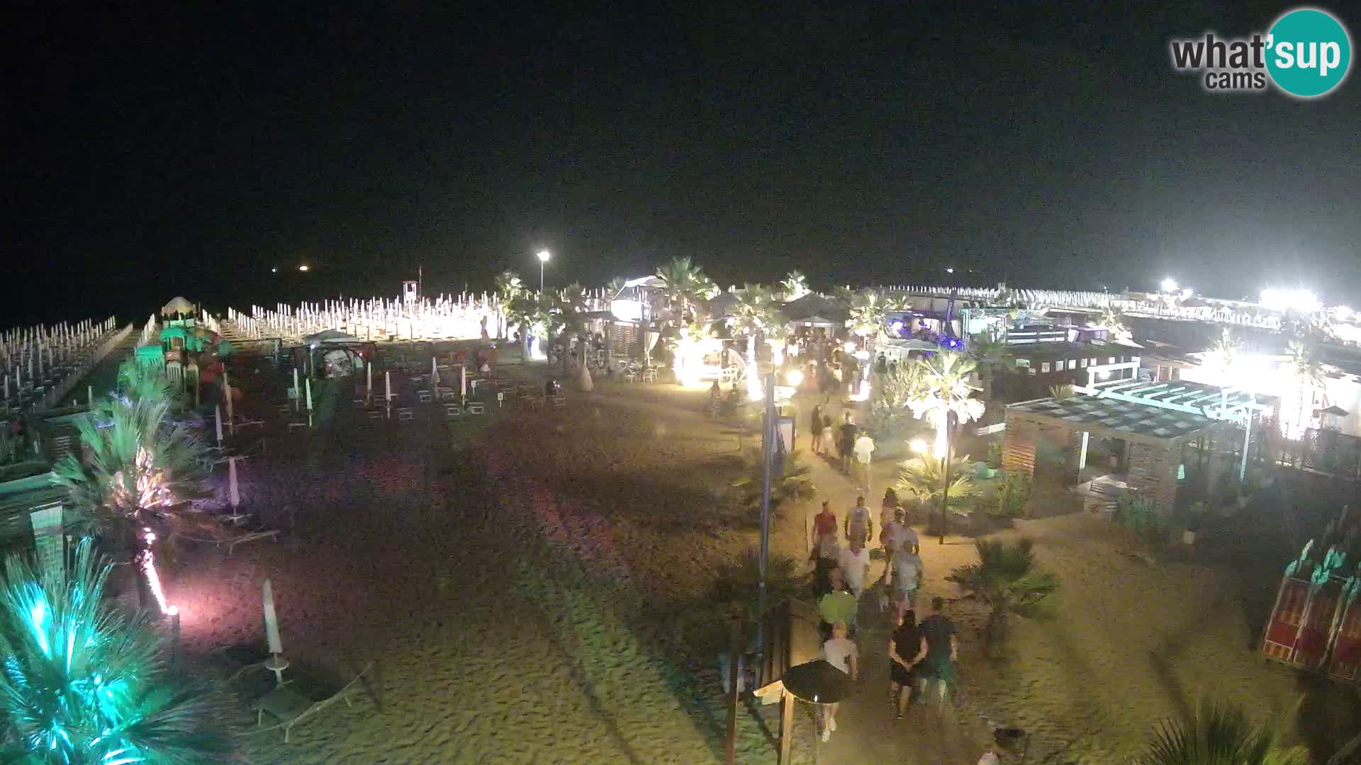 Bagno Primavera Beach – Piazzale Europa Rosolina Mare Strand webcam