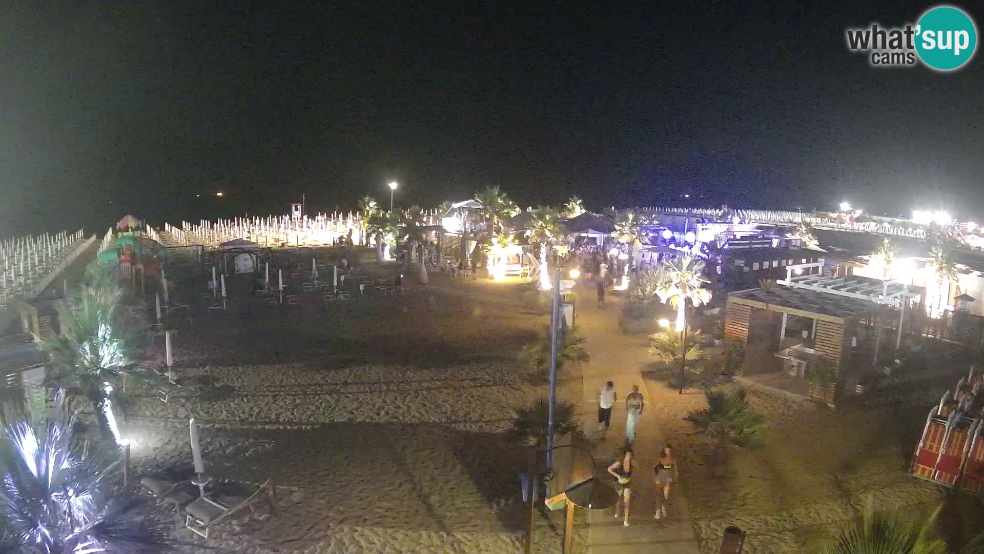 Bagno Primavera Beach – Piazzale Europa Rosolina Mare Strand webcam