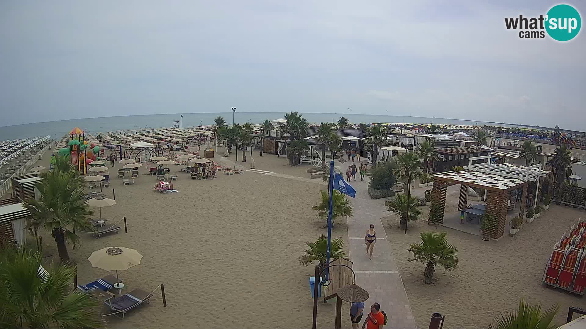 Bagno Primavera Beach – Piazzale Europa Rosolina Mare Strand webcam