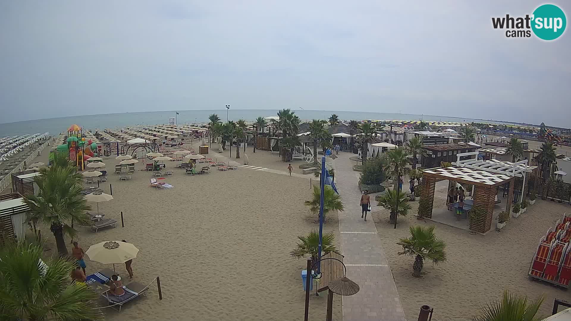 V živo Bagno Primavera Beach – Piazzale Europa Rosolina Mare webcam
