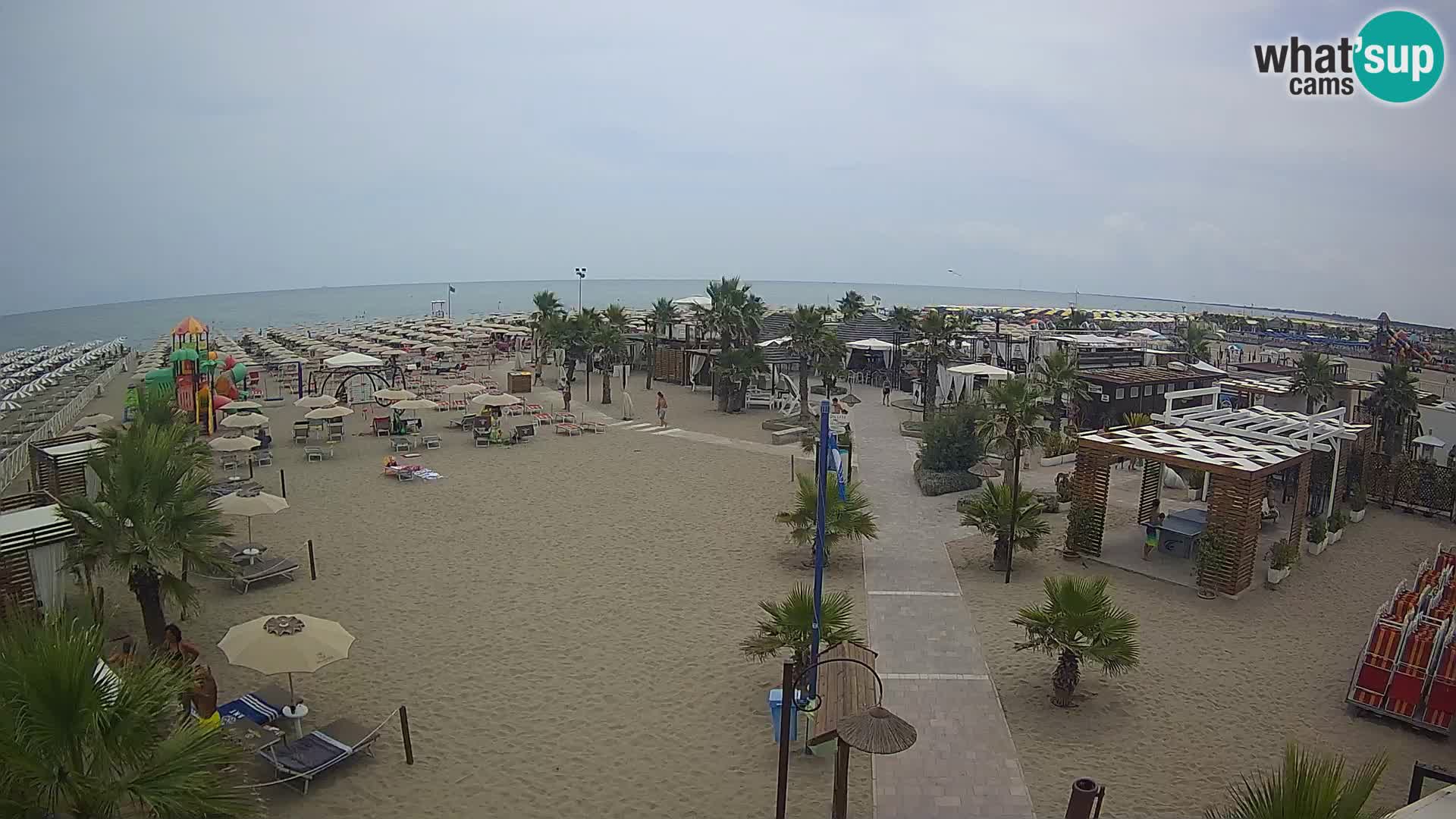 Bagno Primavera Beach – Piazzale Europa Rosolina Mare Strand webcam