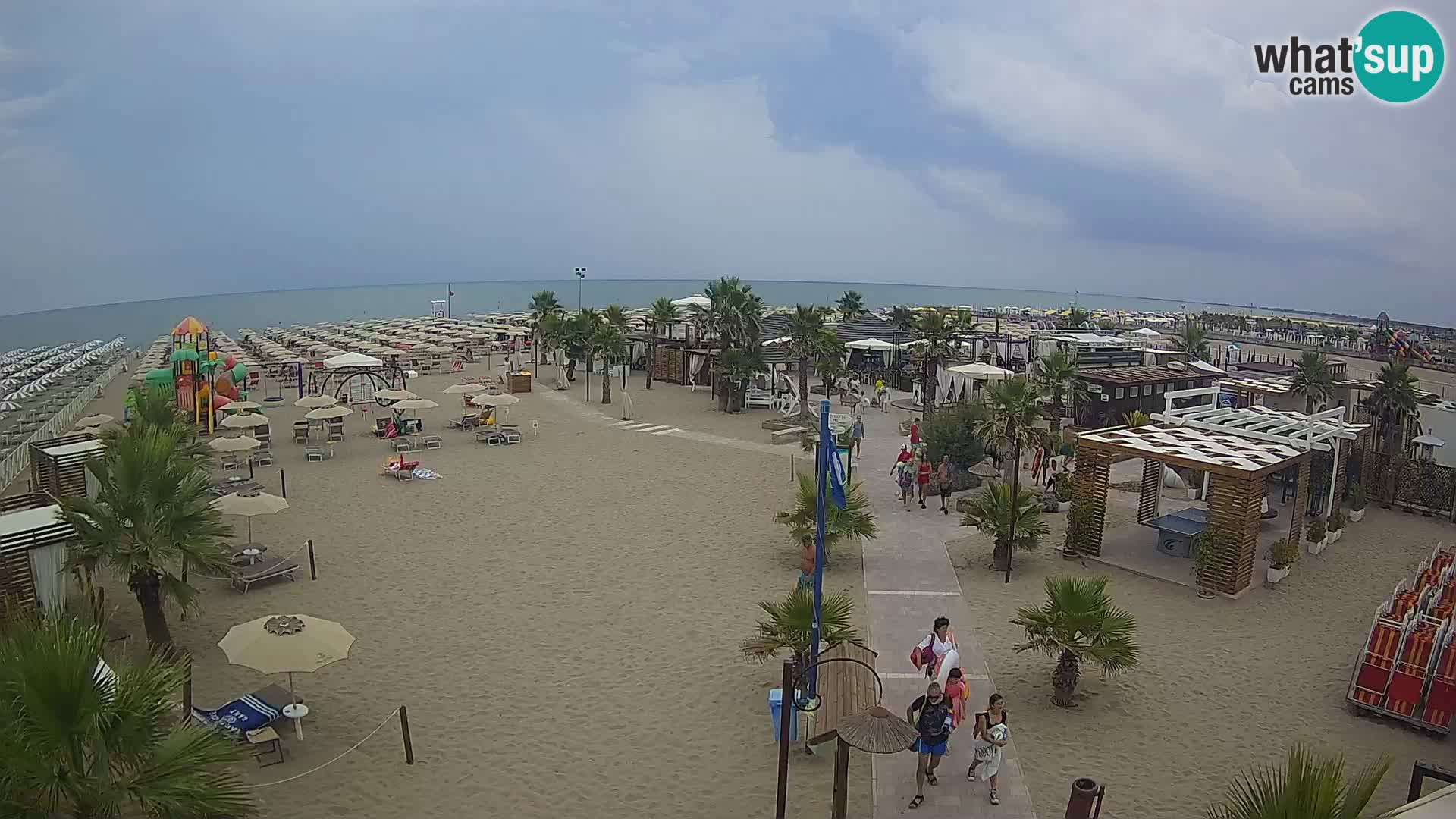 V živo Bagno Primavera Beach – Piazzale Europa Rosolina Mare webcam