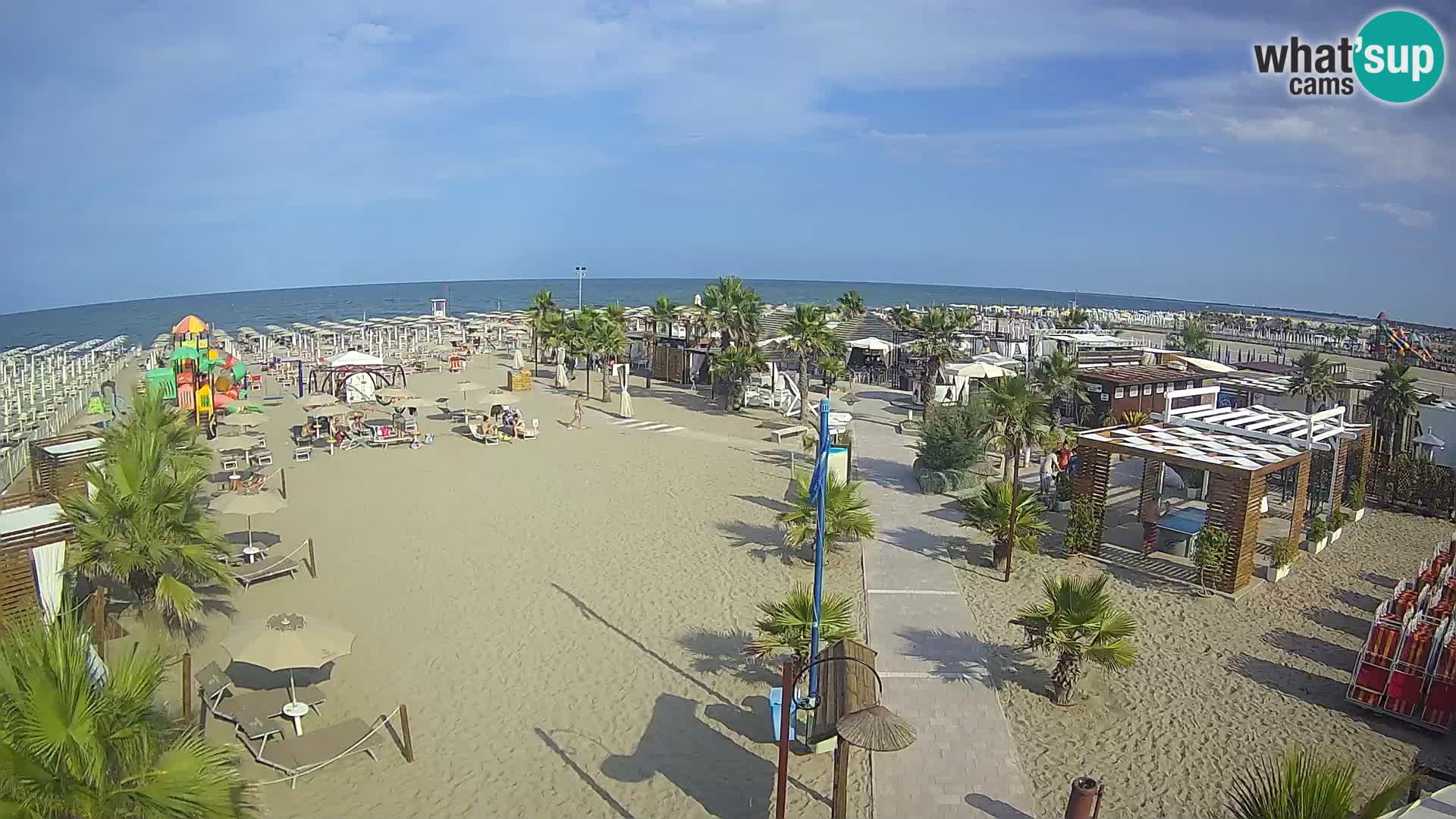 Live Bagno Primavera Beach – Piazzale Europa Rosolina Mare webcam
