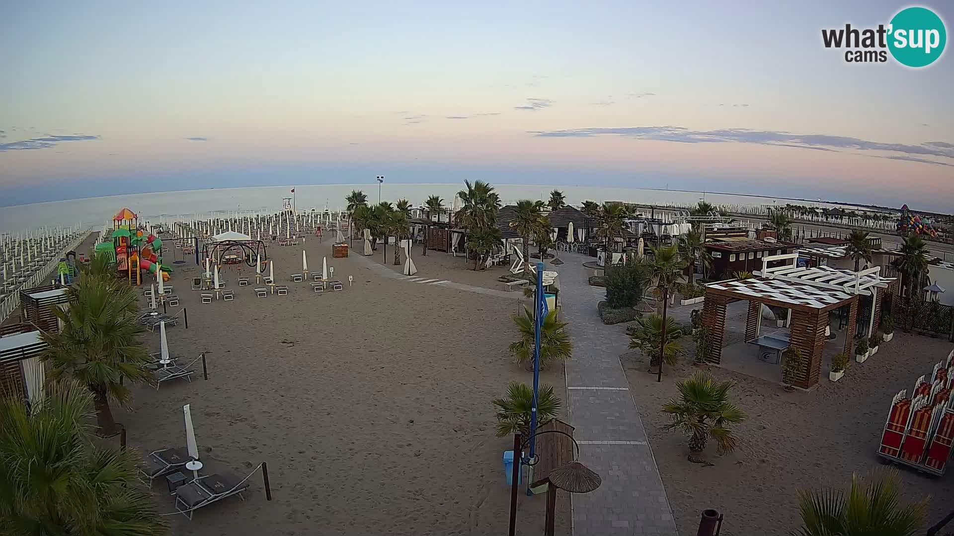 Bagno Primavera Beach – Piazzale Europa Rosolina Mare Strand webcam