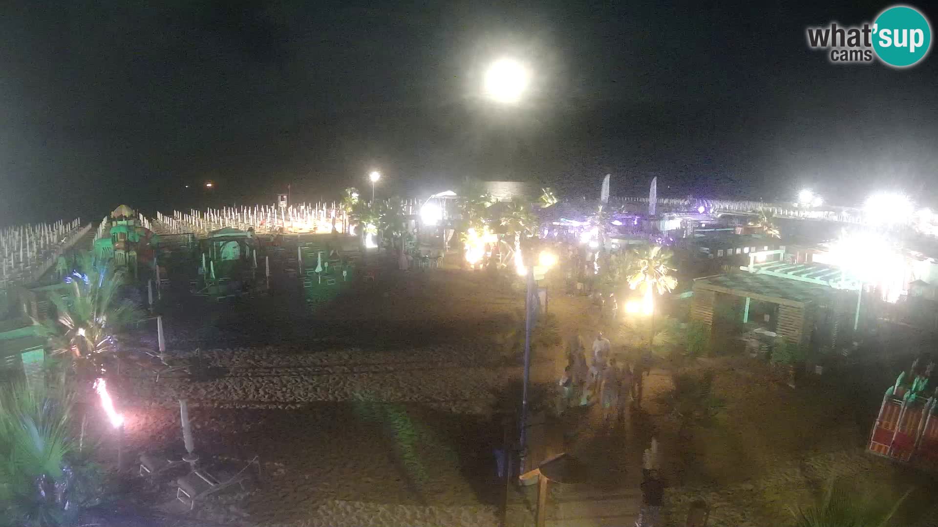 Bagno Primavera Beach – Piazzale Europa Rosolina Mare Strand webcam