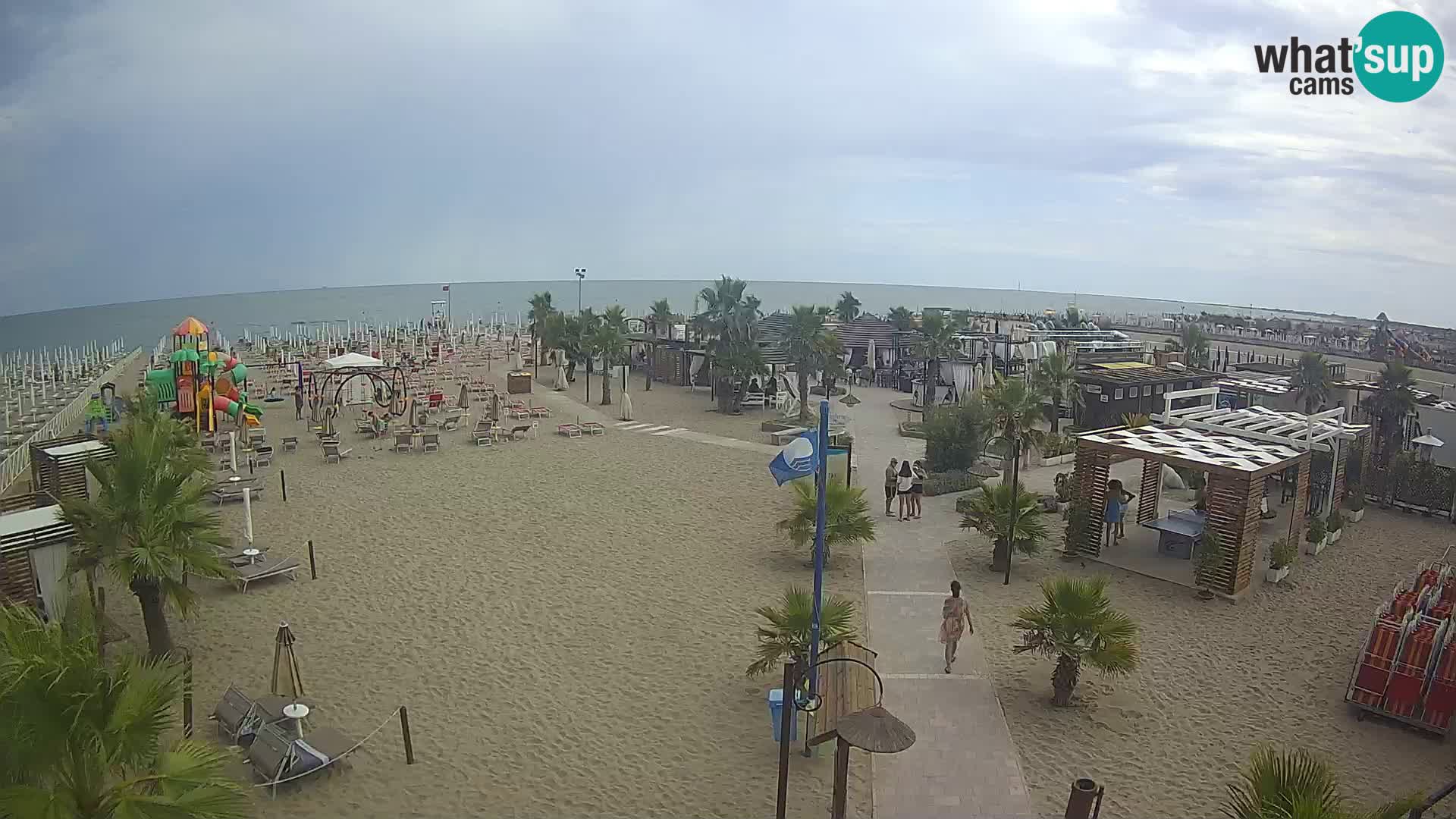 Bagno Primavera Beach – Piazzale Europa Rosolina Mare Strand webcam