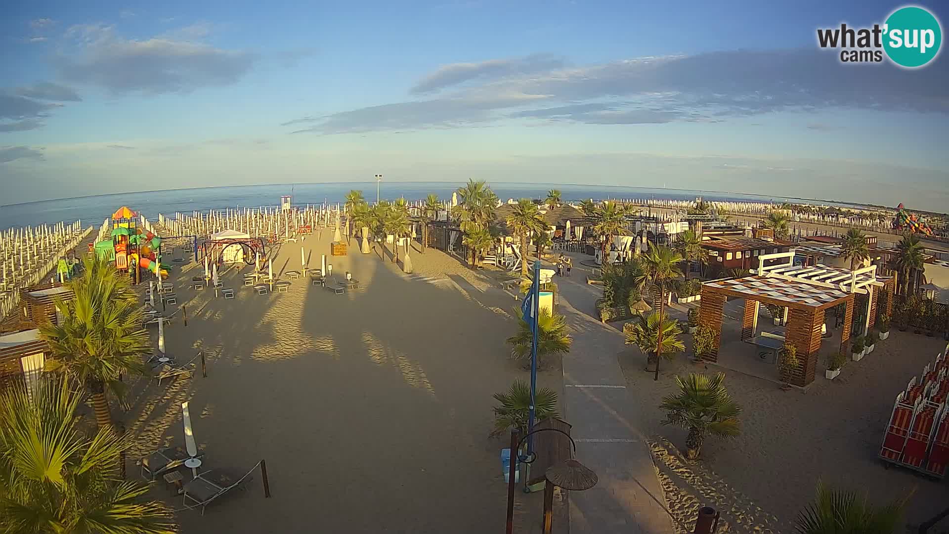 Bagno Primavera Beach – Piazzale Europa Rosolina Mare Strand webcam
