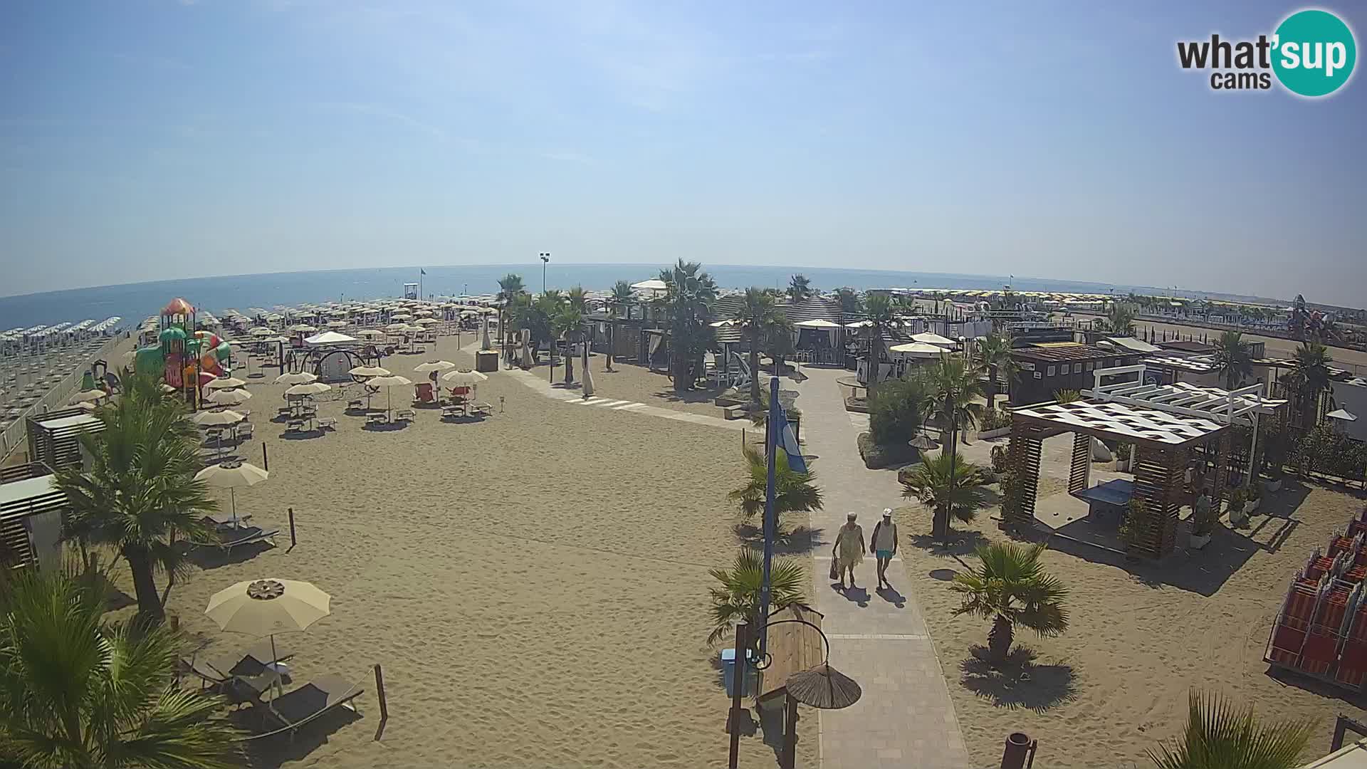 Bagno Primavera Beach – Piazzale Europa Rosolina Mare Strand webcam