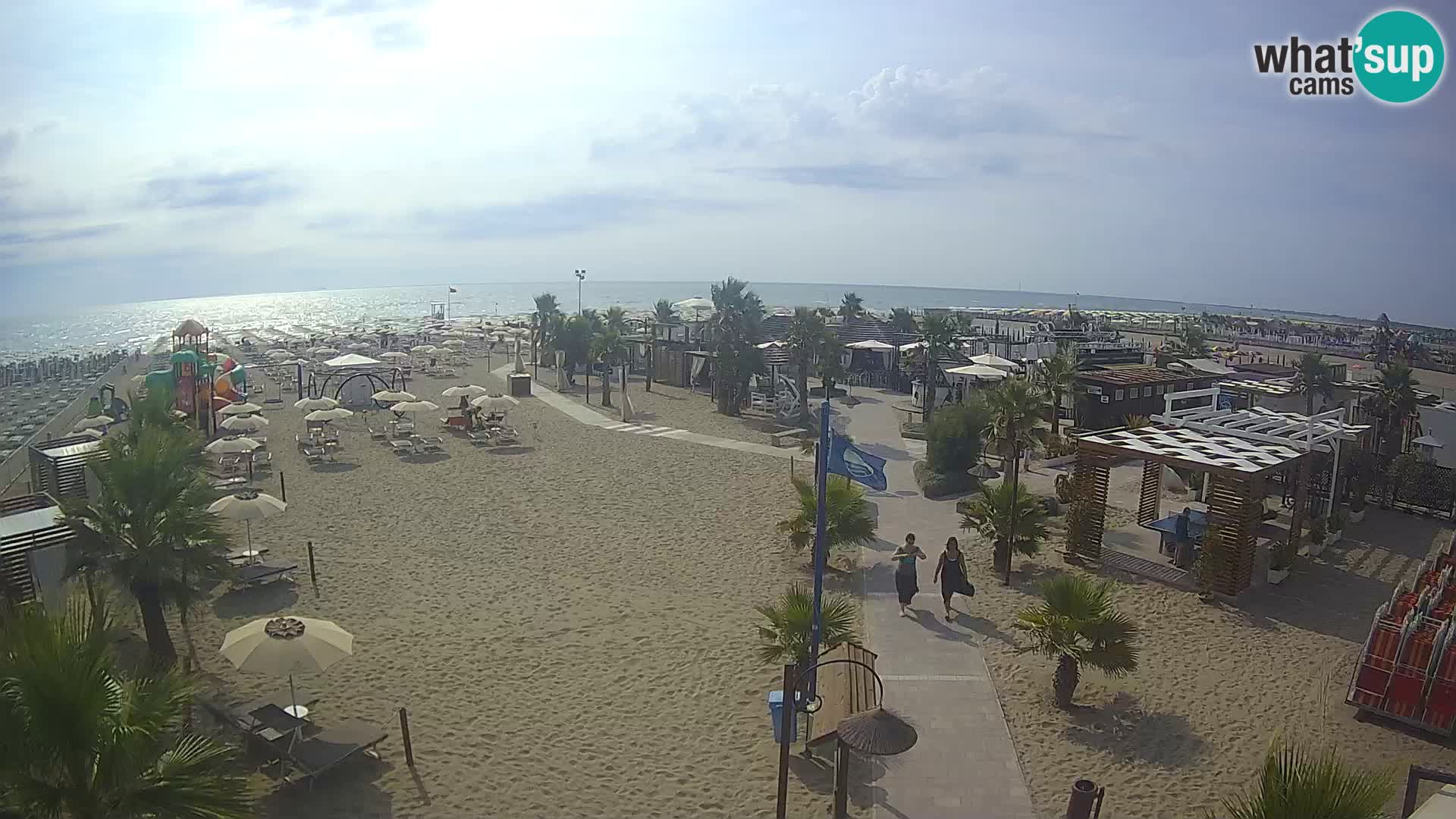 V živo Bagno Primavera Beach – Piazzale Europa Rosolina Mare webcam
