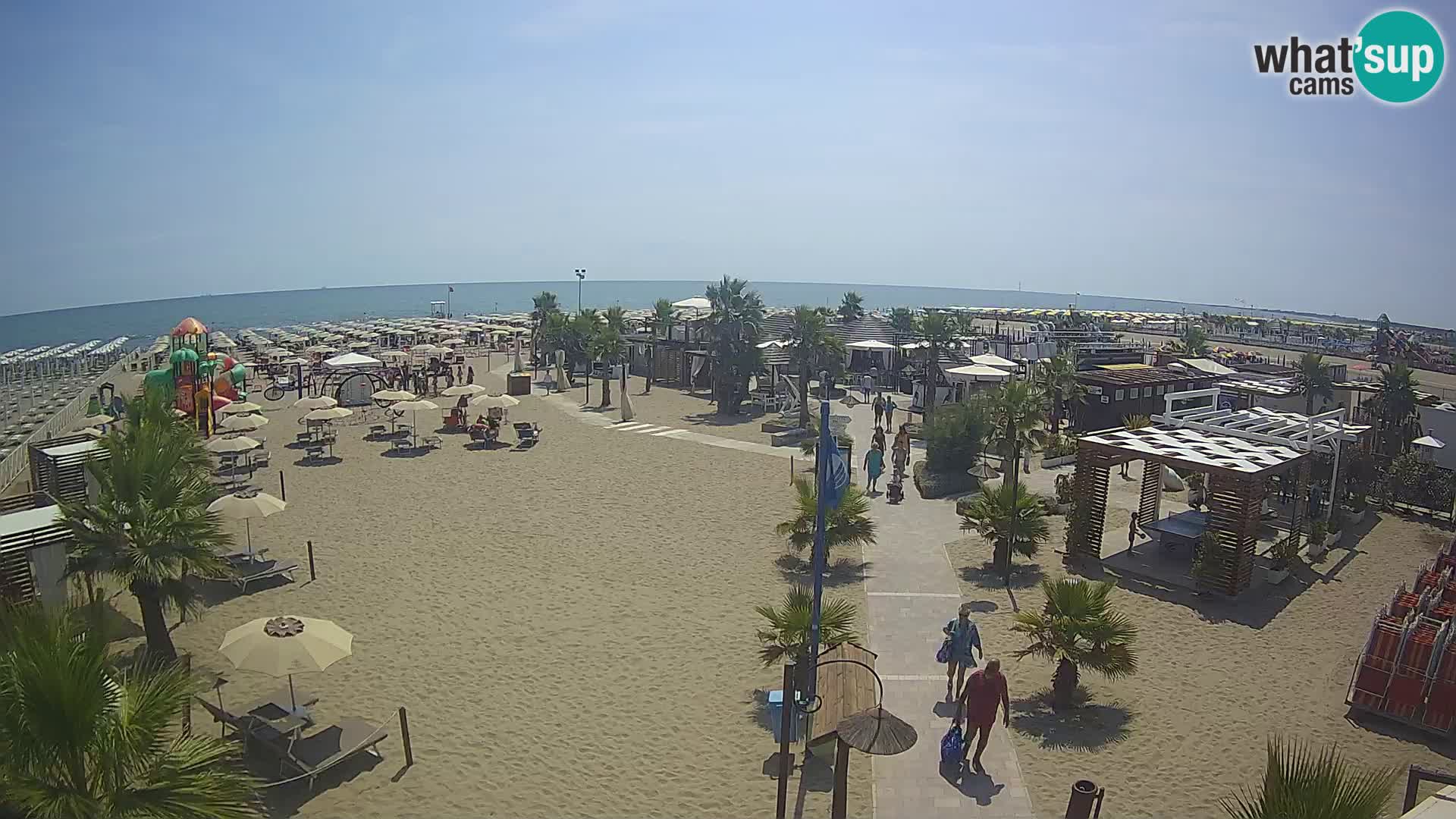 Bagno Primavera Beach – Piazzale Europa Rosolina Mare Strand webcam