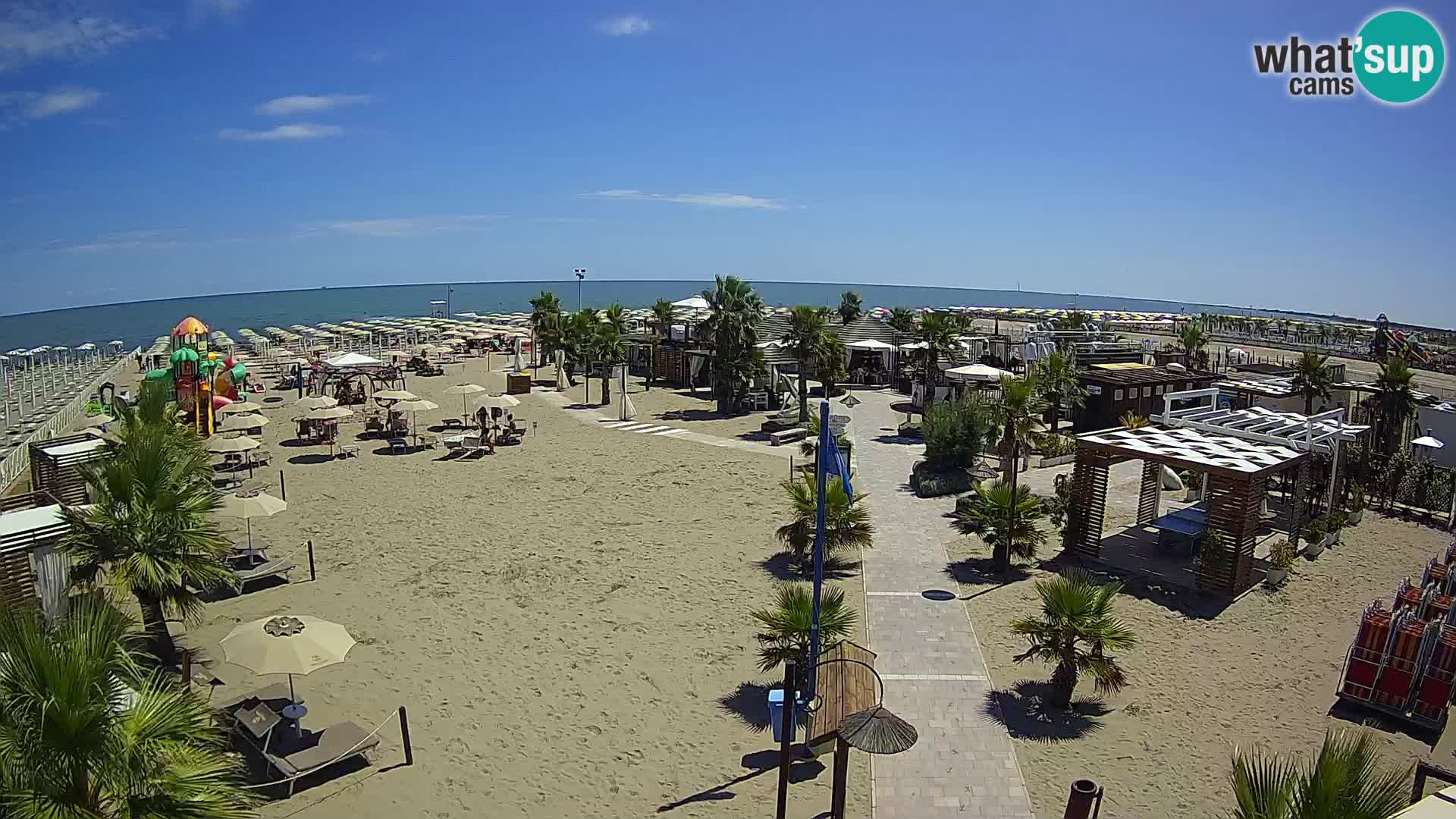 Live Bagno Primavera Beach – Piazzale Europa Rosolina Mare webcam