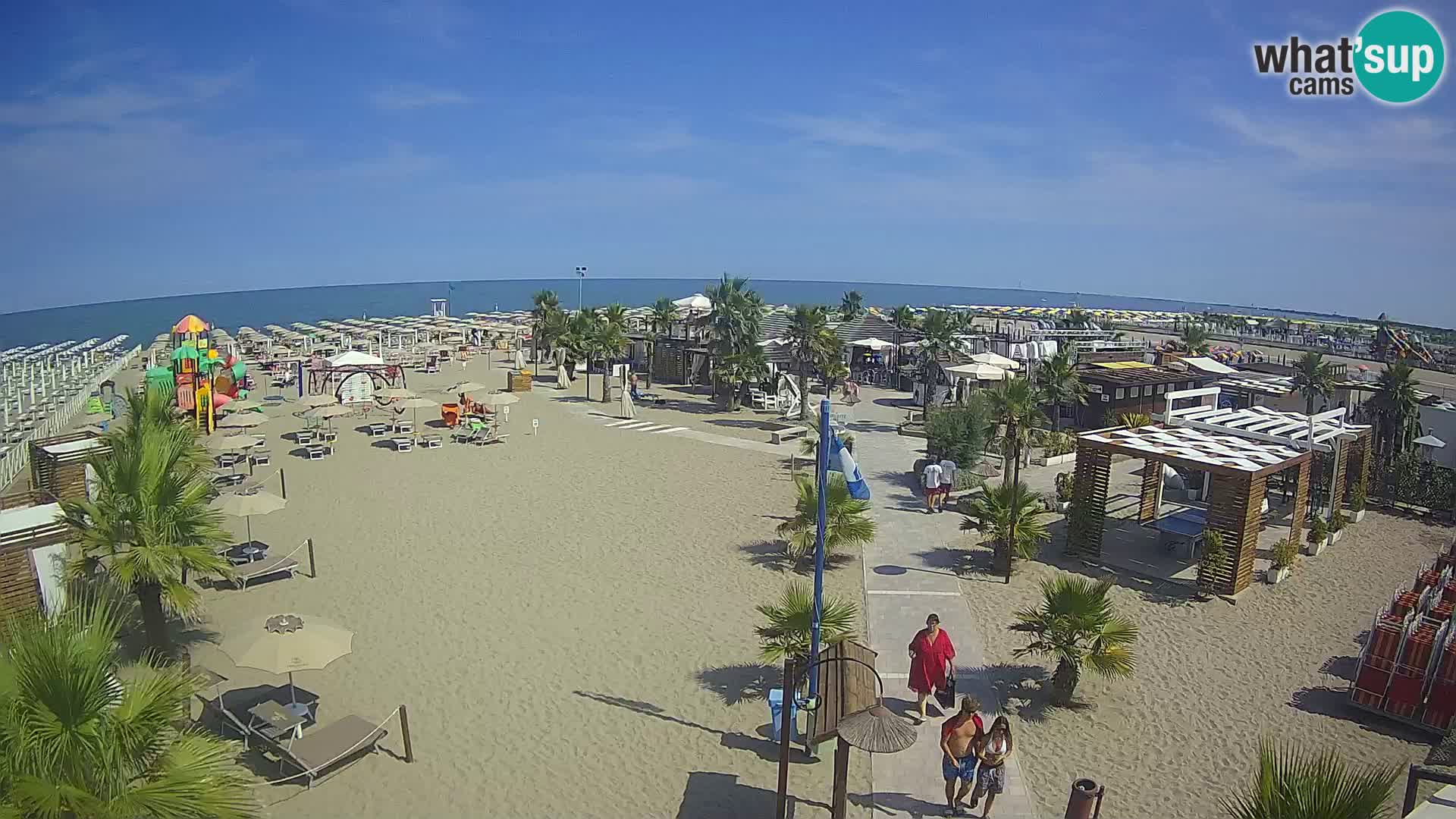 Bagno Primavera Beach – Piazzale Europa Rosolina Mare Strand webcam