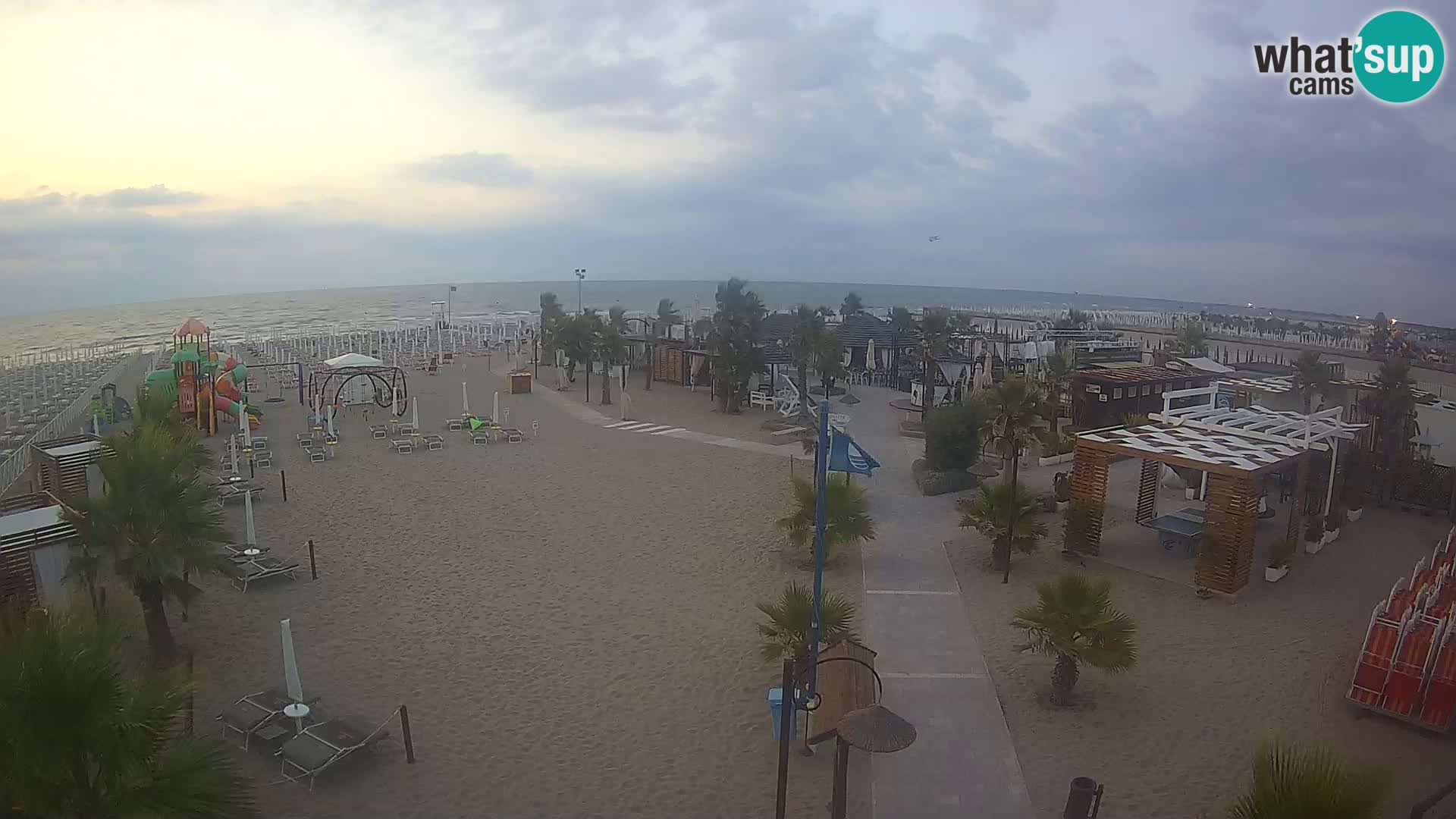 Bagno Primavera Beach – Piazzale Europa Rosolina Mare Strand webcam