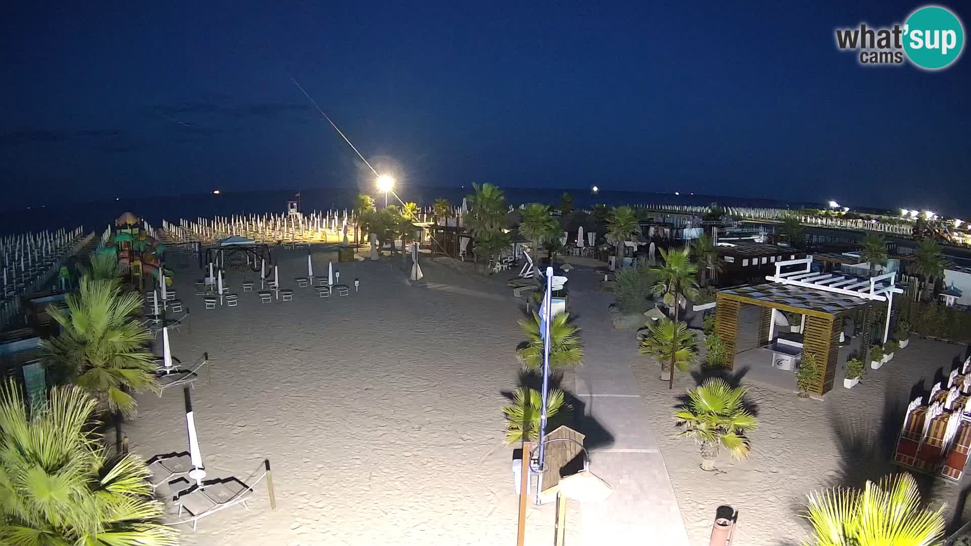 Bagno Primavera Beach – Piazzale Europa Rosolina Mare Strand webcam