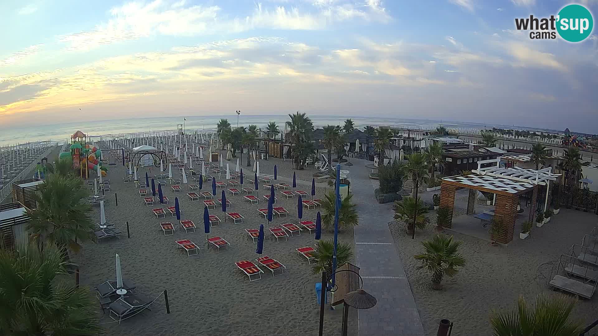 En vivo Bagno Primavera Beach – Piazzale Europa Rosolina Mare webcam