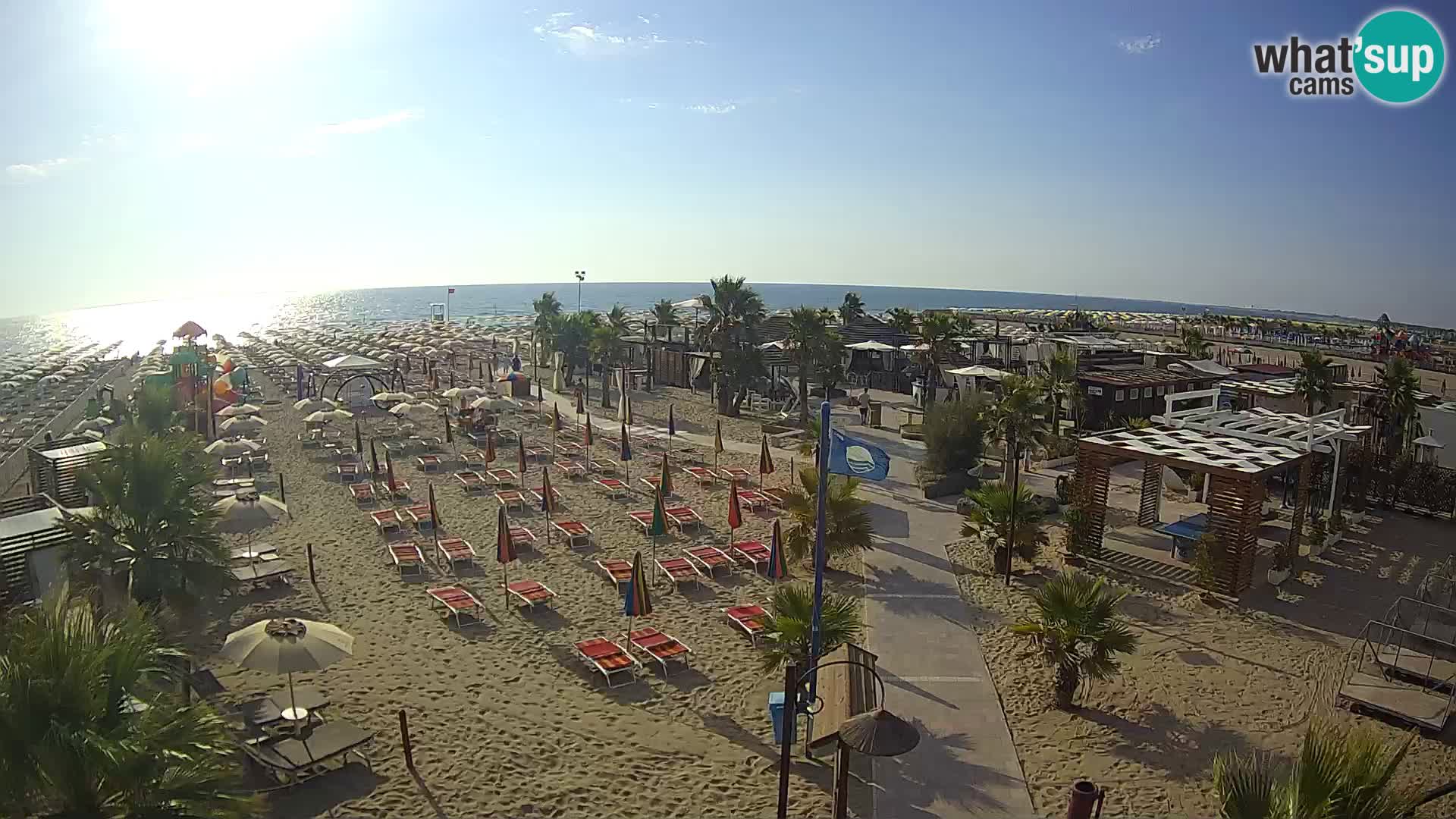 Live Bagno Primavera Beach – Piazzale Europa Rosolina Mare webcam