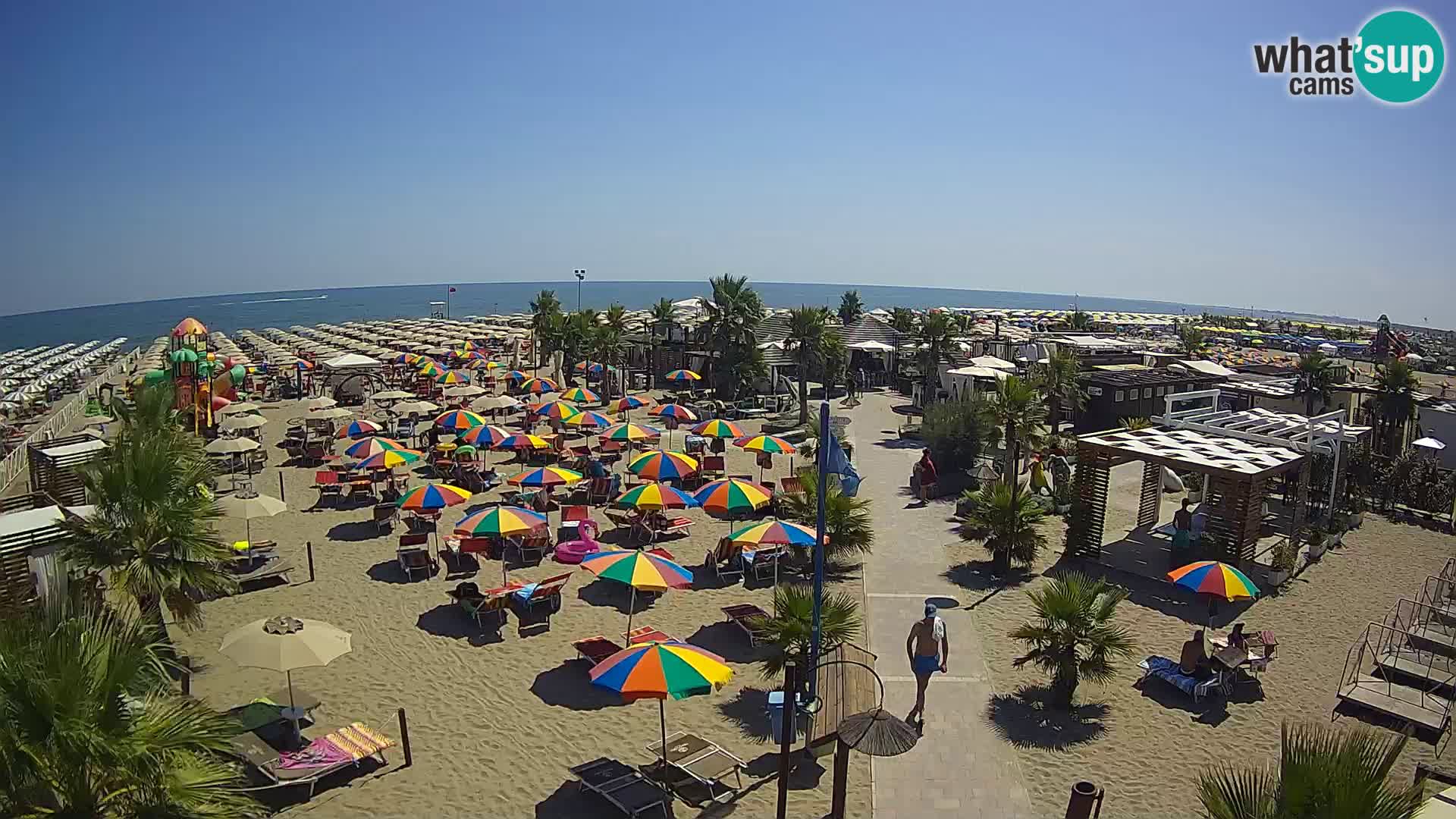 Live Bagno Primavera Beach – Piazzale Europa Rosolina Mare webcam