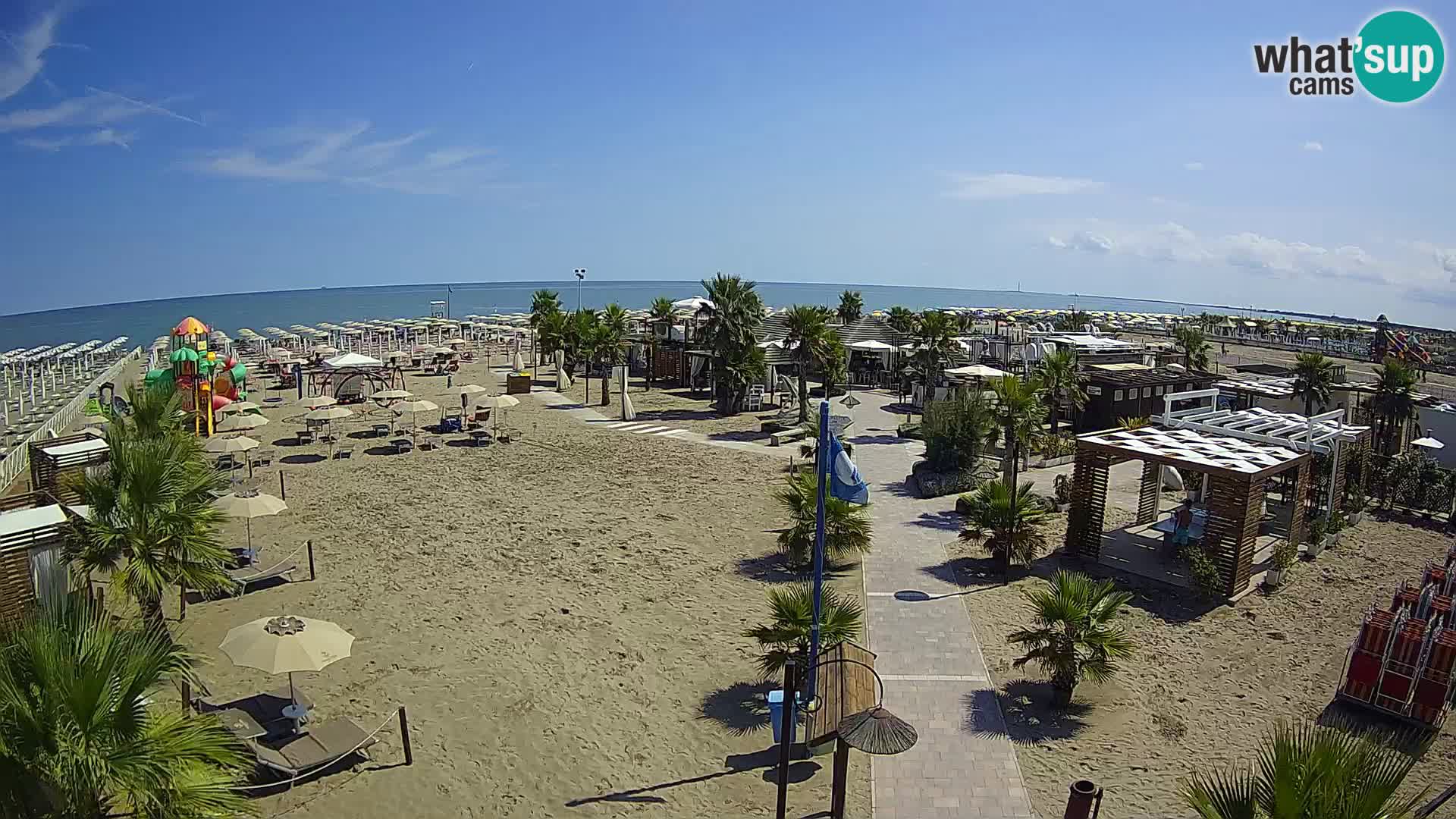 Live Bagno Primavera Beach – Piazzale Europa Rosolina Mare webcam