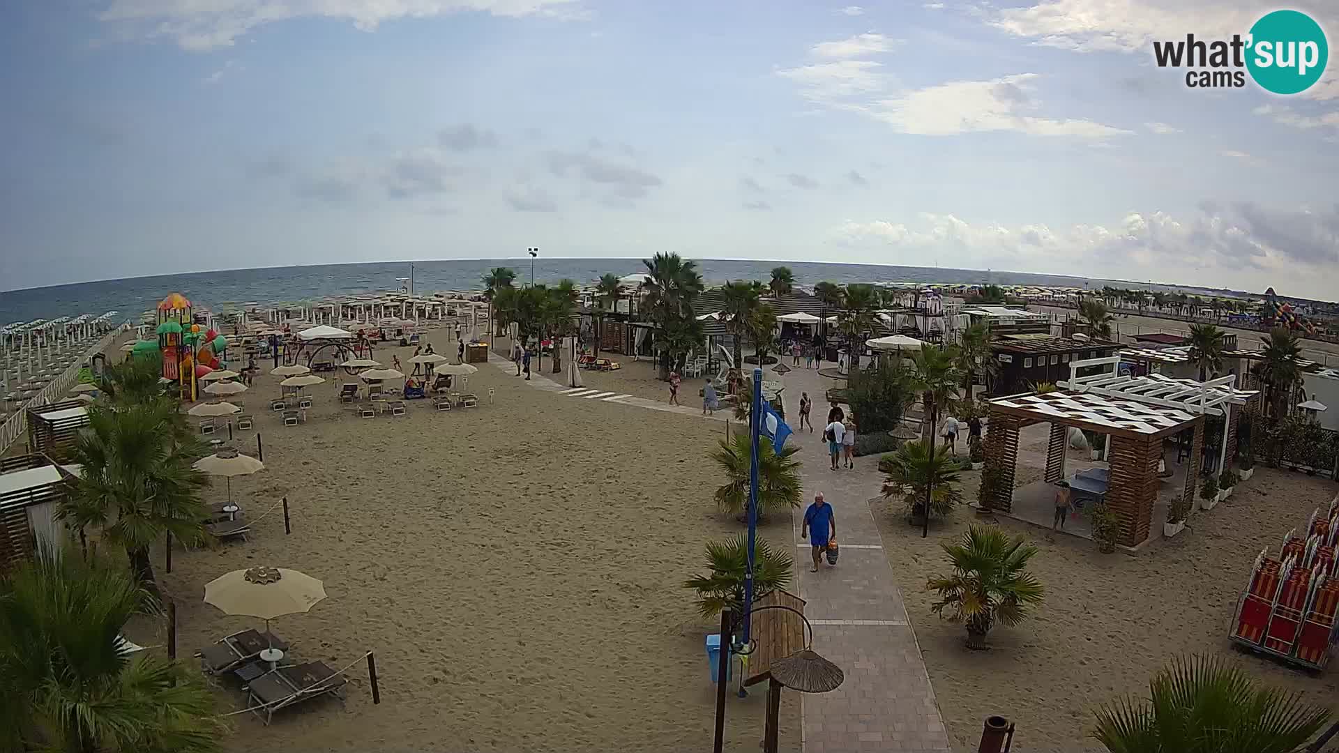 Live Bagno Primavera Beach – Piazzale Europa Rosolina Mare webcam