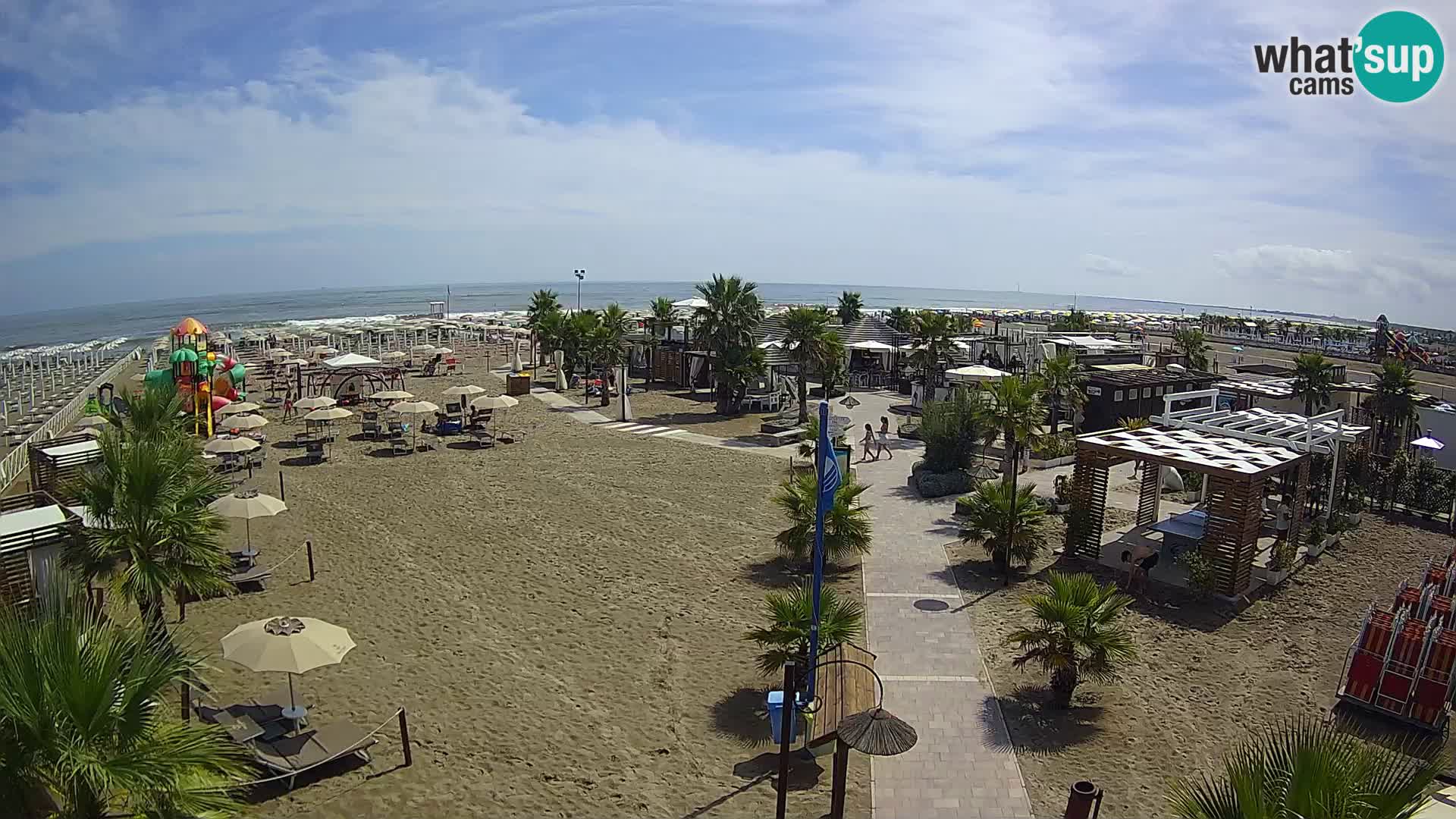 Live Bagno Primavera Beach – Piazzale Europa Rosolina Mare webcam