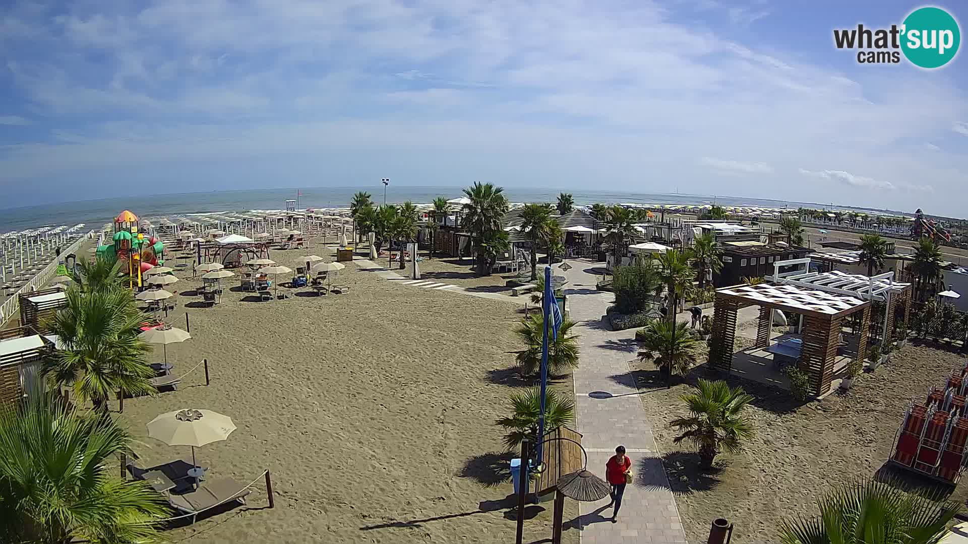 En vivo Bagno Primavera Beach – Piazzale Europa Rosolina Mare webcam