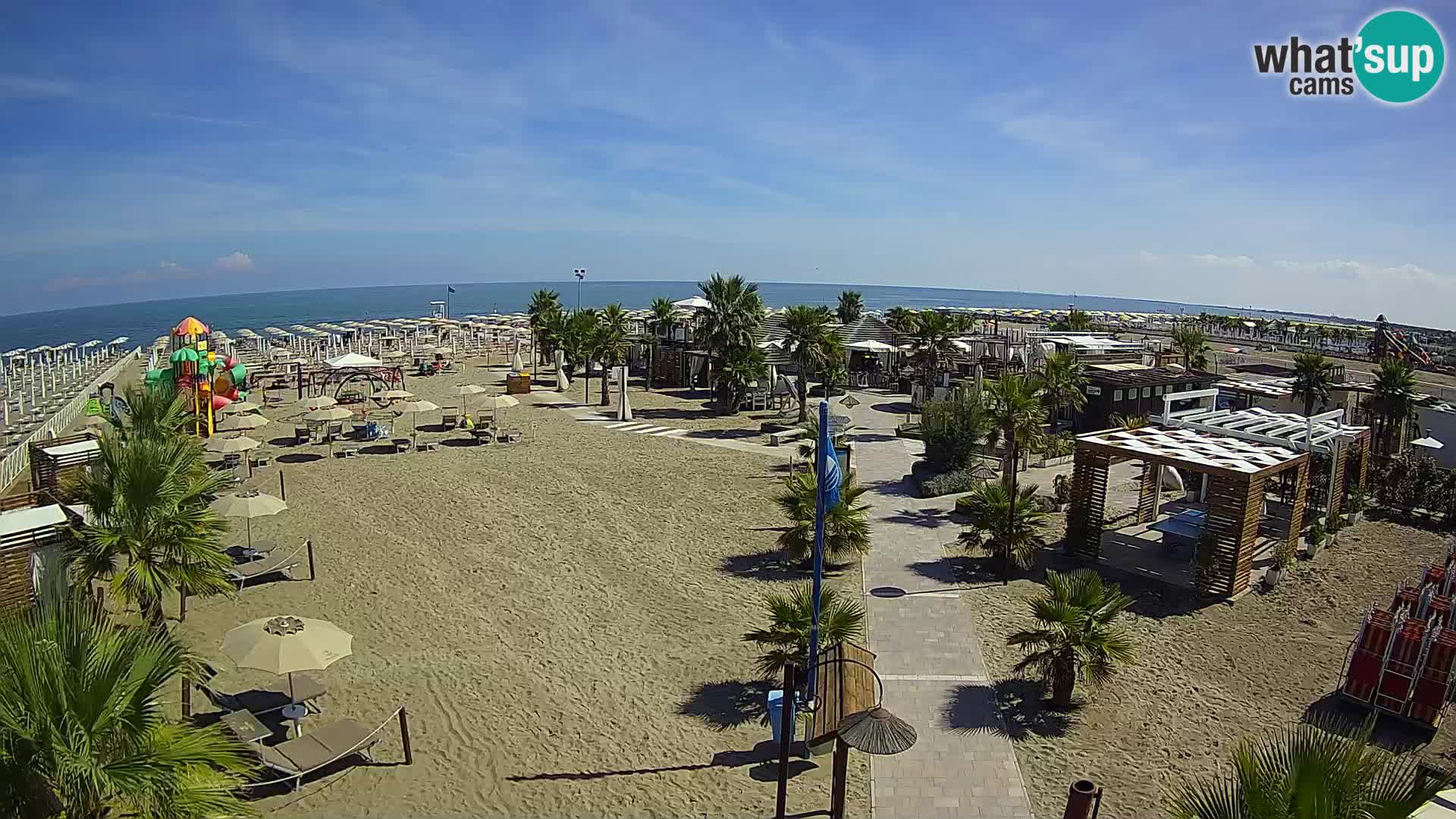 Live Bagno Primavera Beach – Piazzale Europa Rosolina Mare webcam