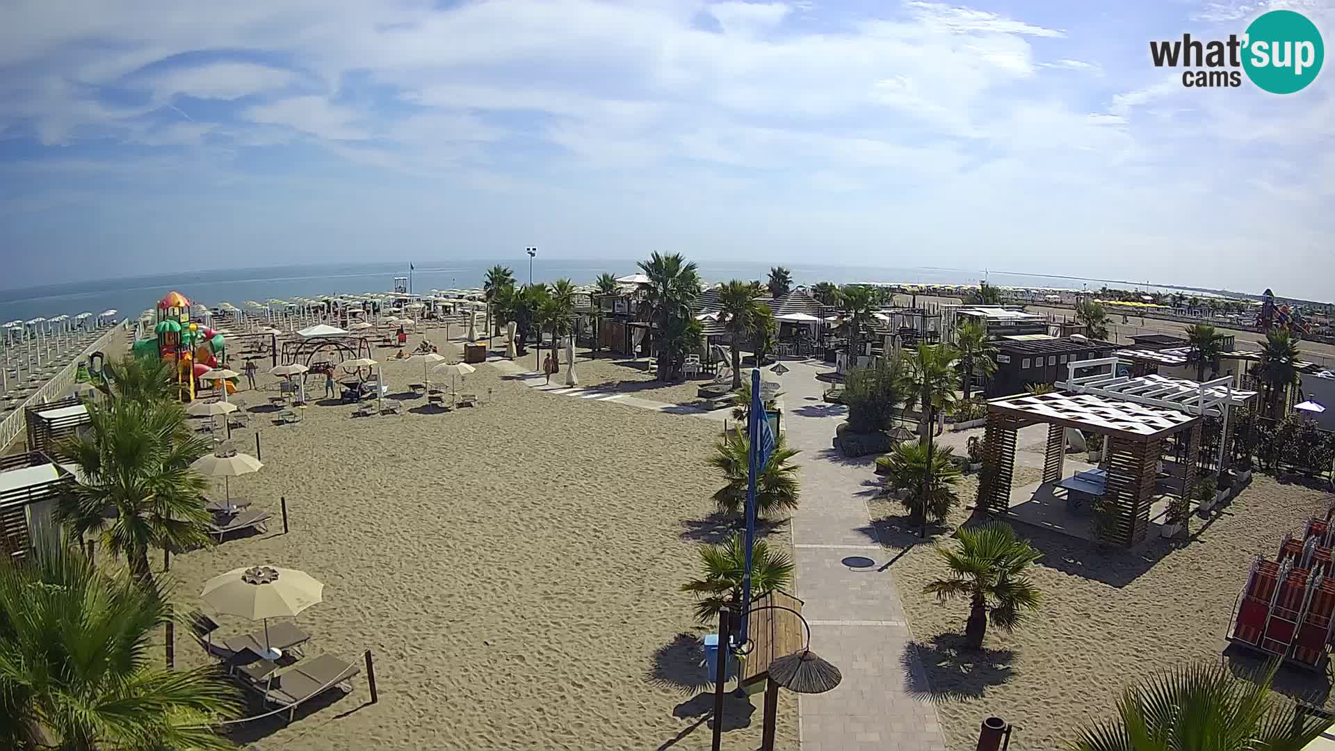 En vivo Bagno Primavera Beach – Piazzale Europa Rosolina Mare webcam
