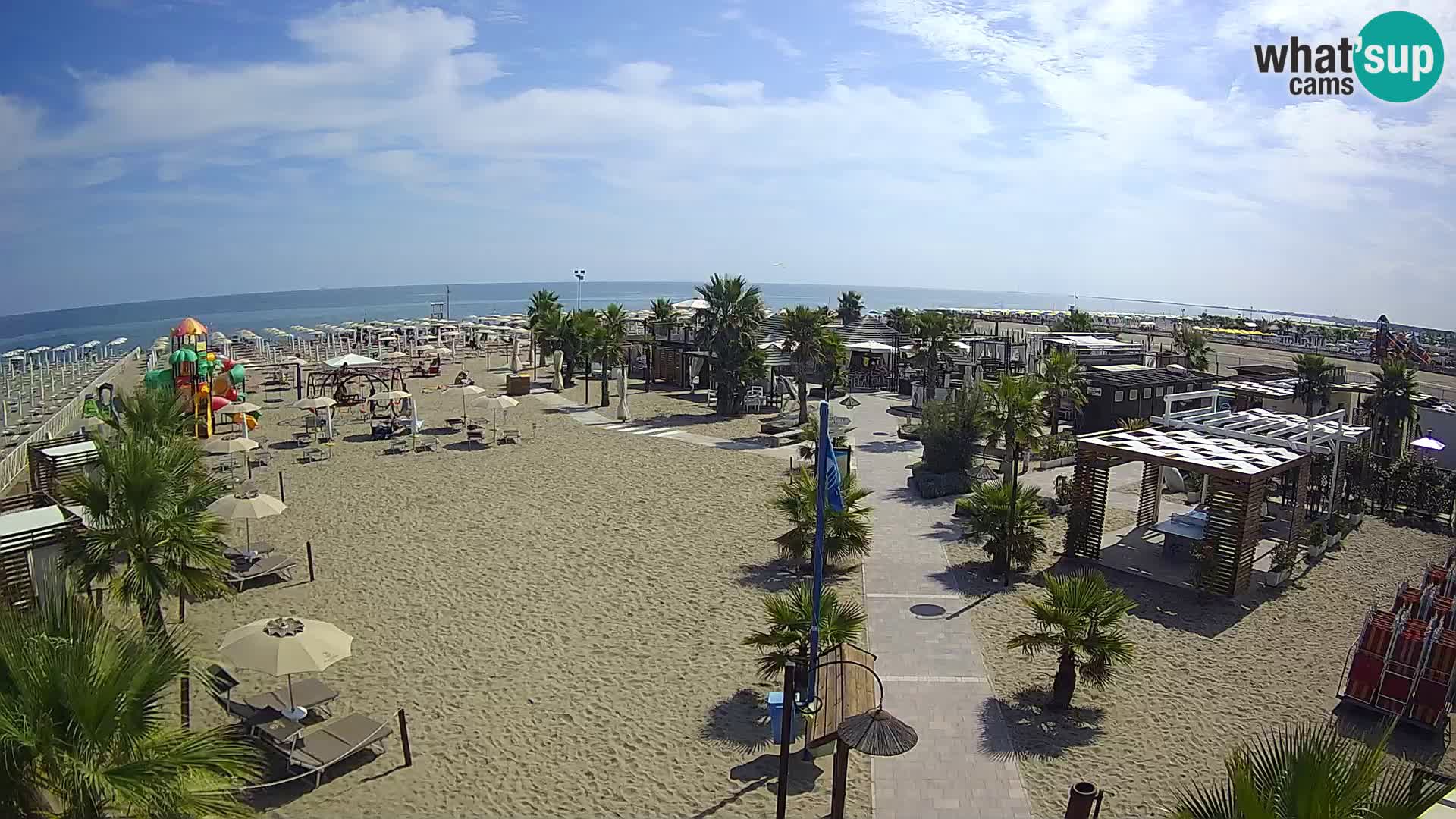 En vivo Bagno Primavera Beach – Piazzale Europa Rosolina Mare webcam