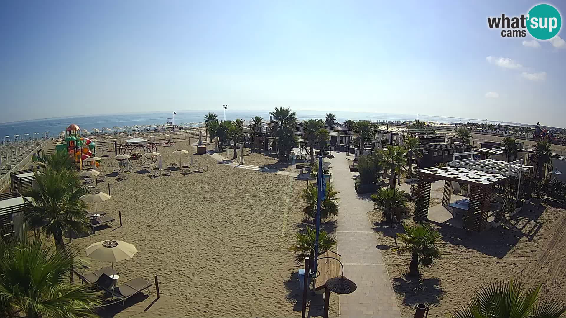 En vivo Bagno Primavera Beach – Piazzale Europa Rosolina Mare webcam