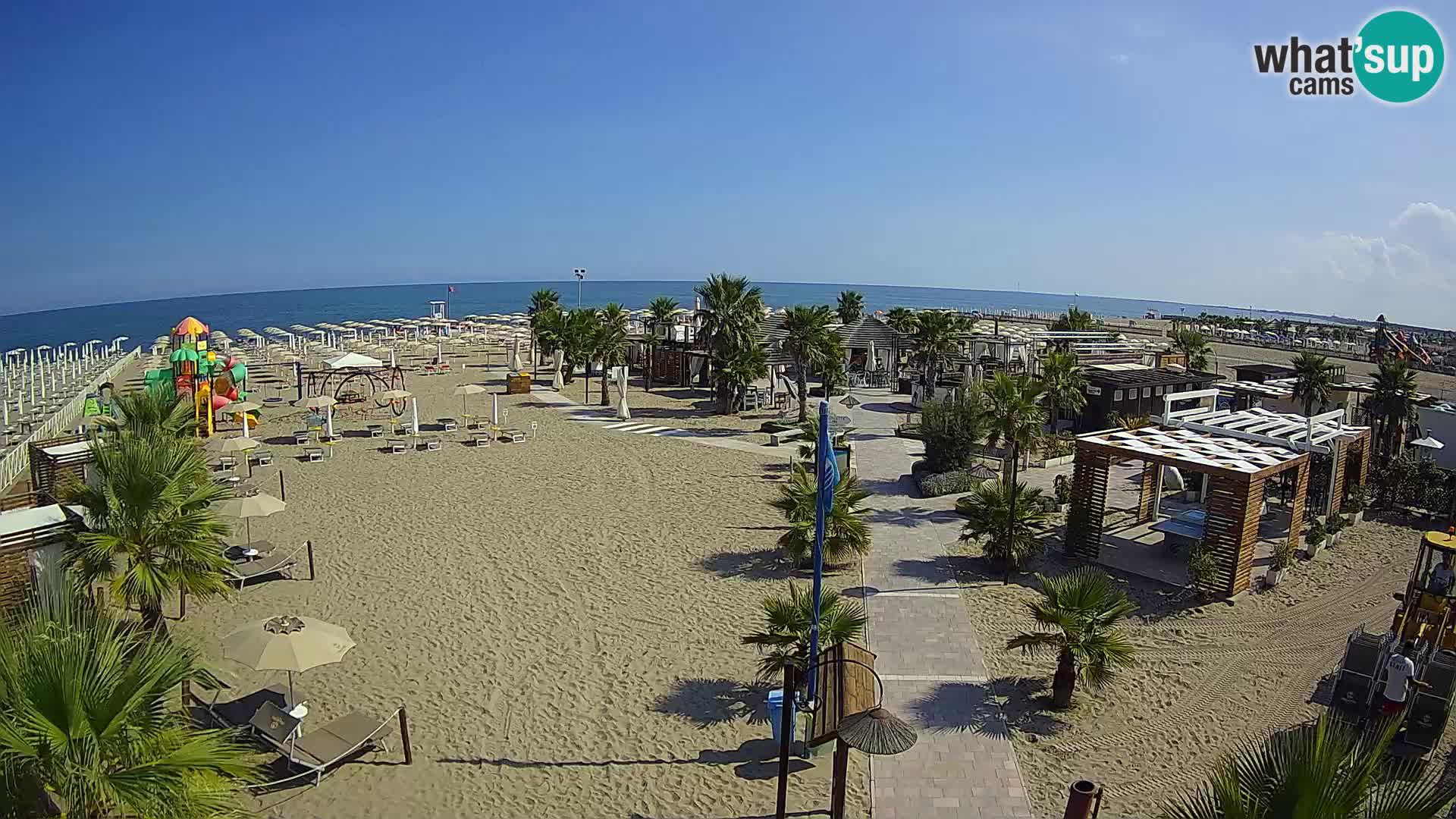En vivo Bagno Primavera Beach – Piazzale Europa Rosolina Mare webcam