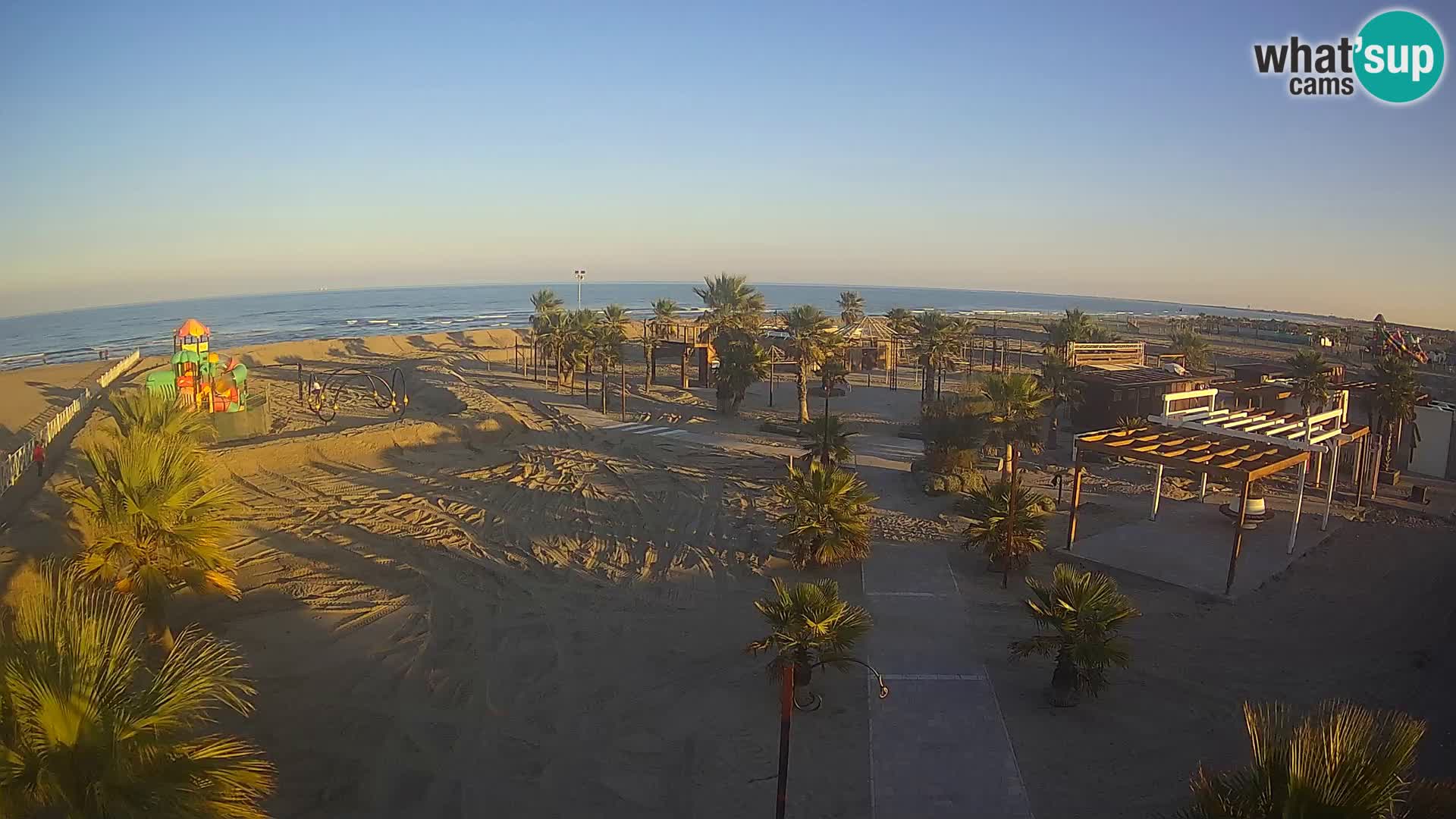 En vivo Bagno Primavera Beach – Piazzale Europa Rosolina Mare webcam