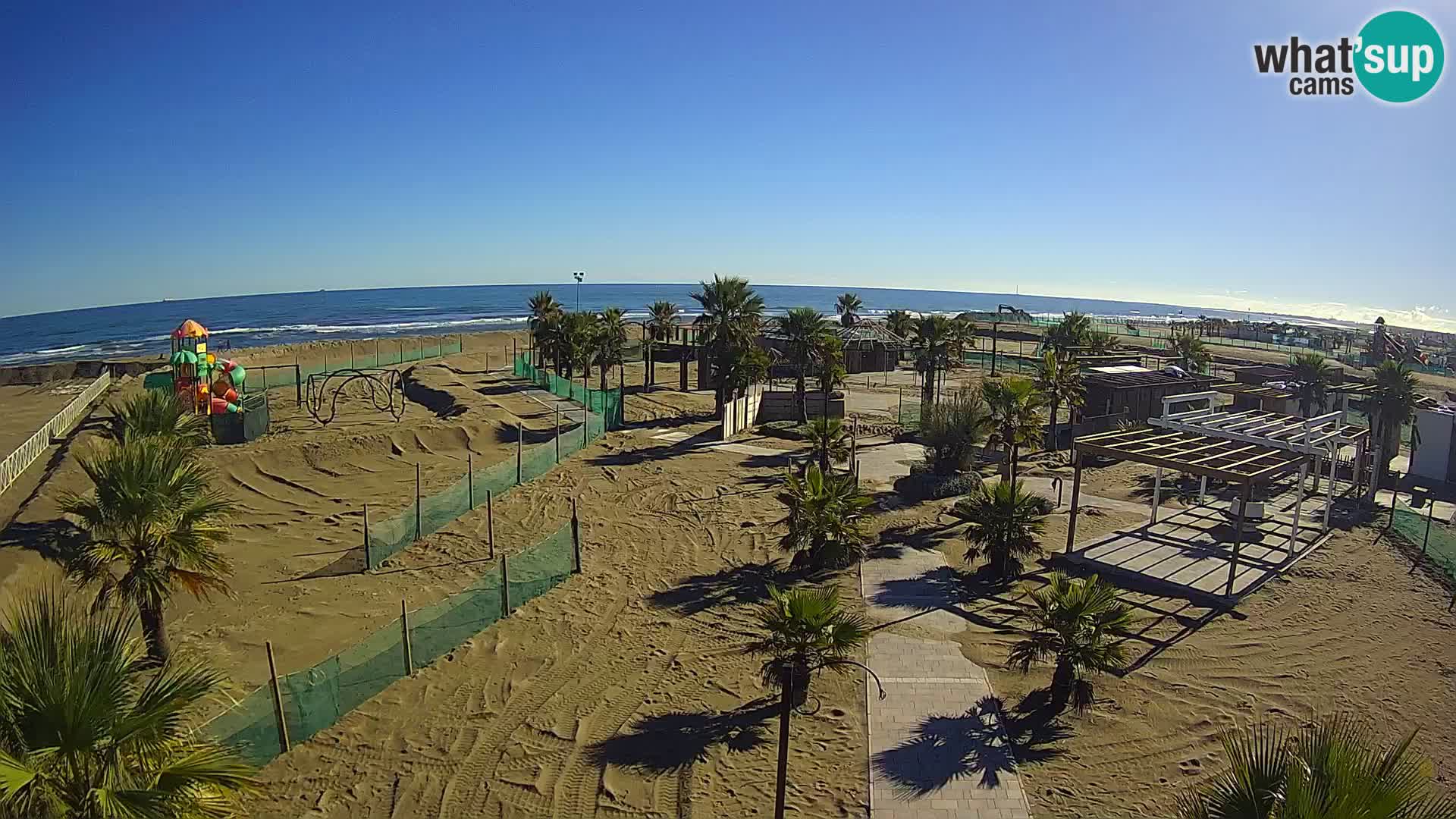 V živo Bagno Primavera Beach – Piazzale Europa Rosolina Mare webcam