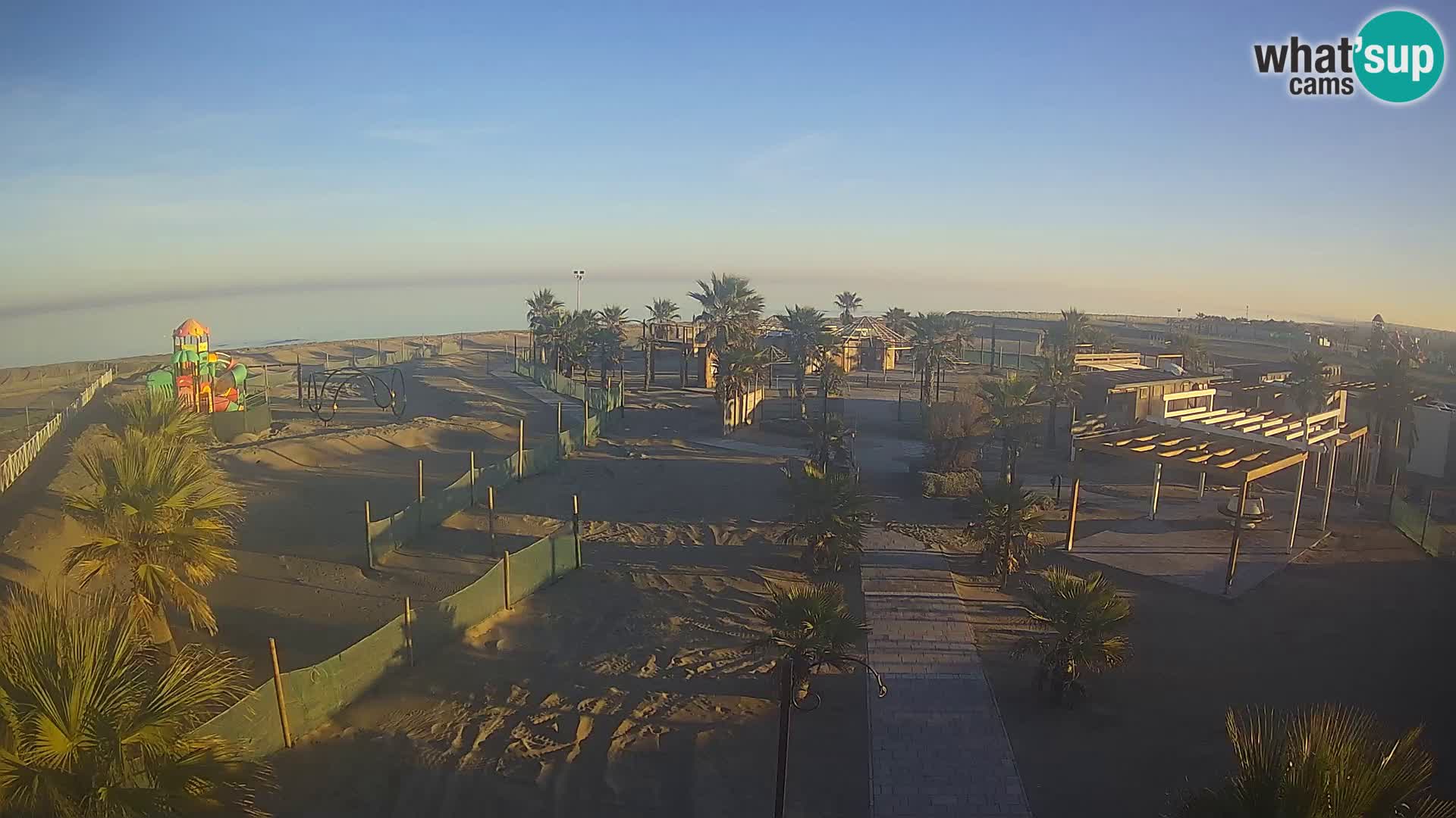 En vivo Bagno Primavera Beach – Piazzale Europa Rosolina Mare webcam