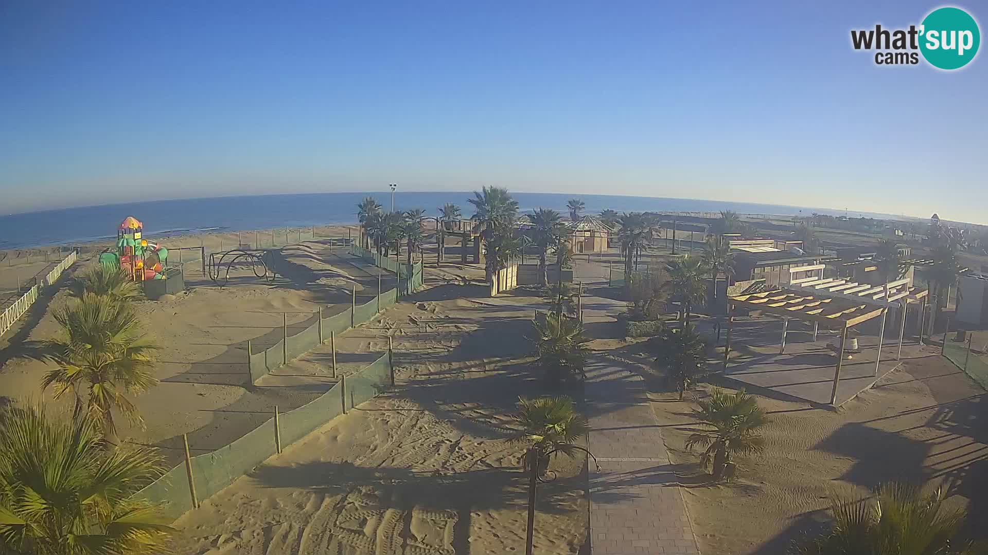 Live Bagno Primavera Beach – Piazzale Europa Rosolina Mare webcam