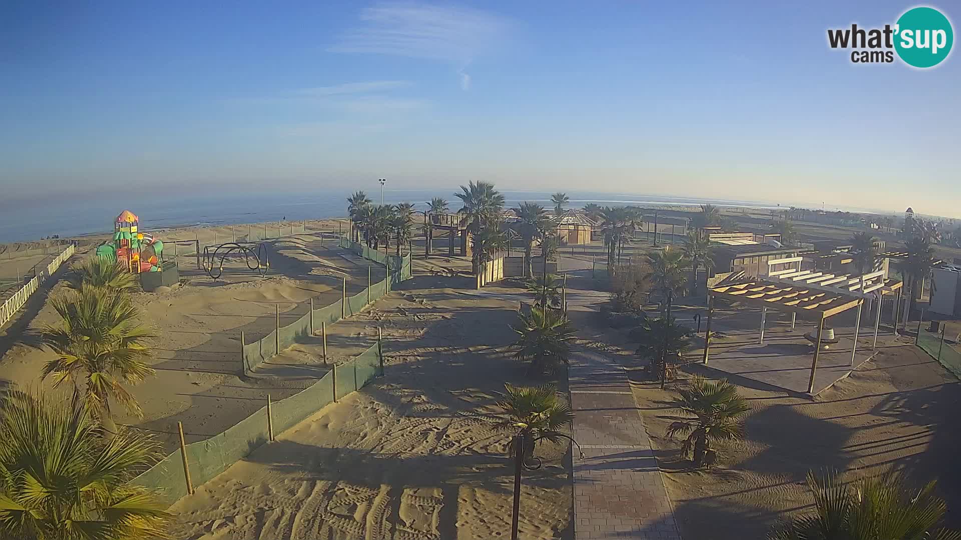 Live Bagno Primavera Beach – Piazzale Europa Rosolina Mare webcam