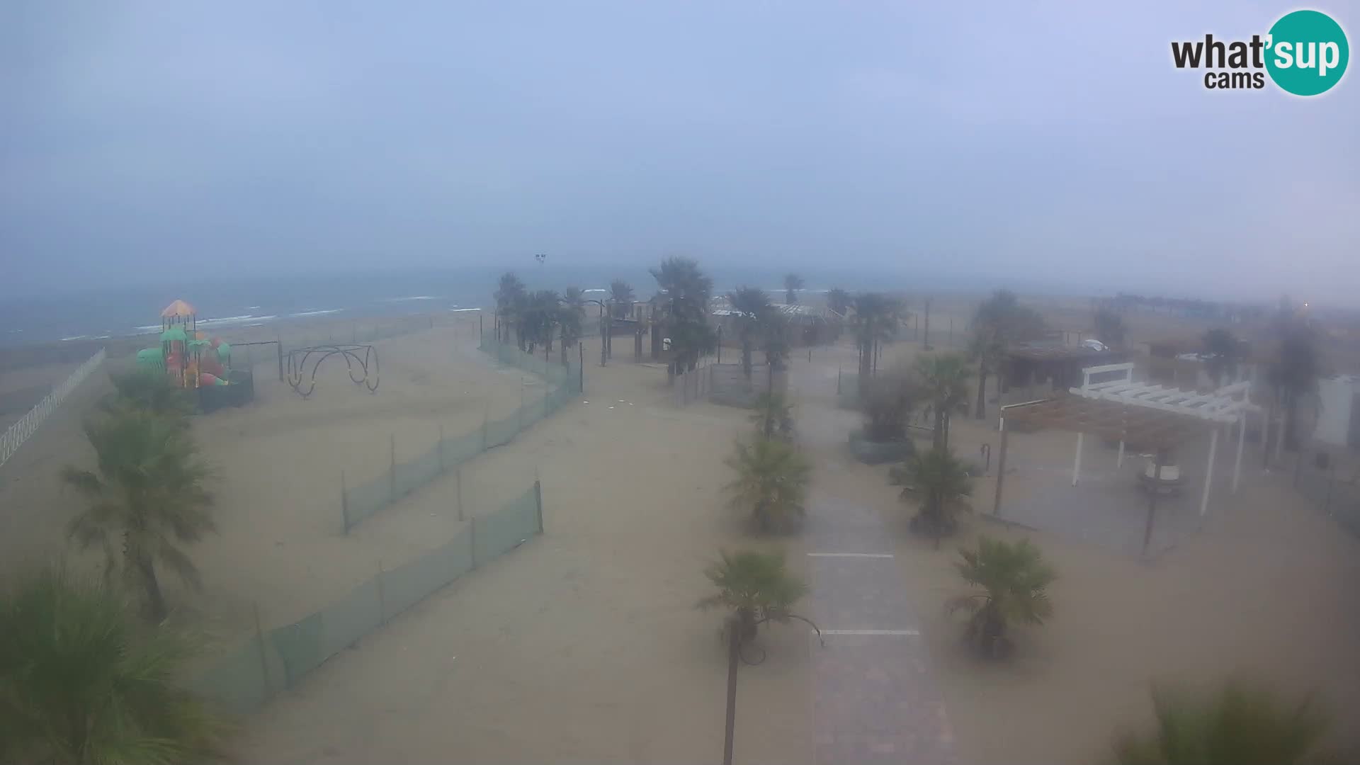 Bagno Primavera Beach – Piazzale Europa Rosolina Mare Strand webcam