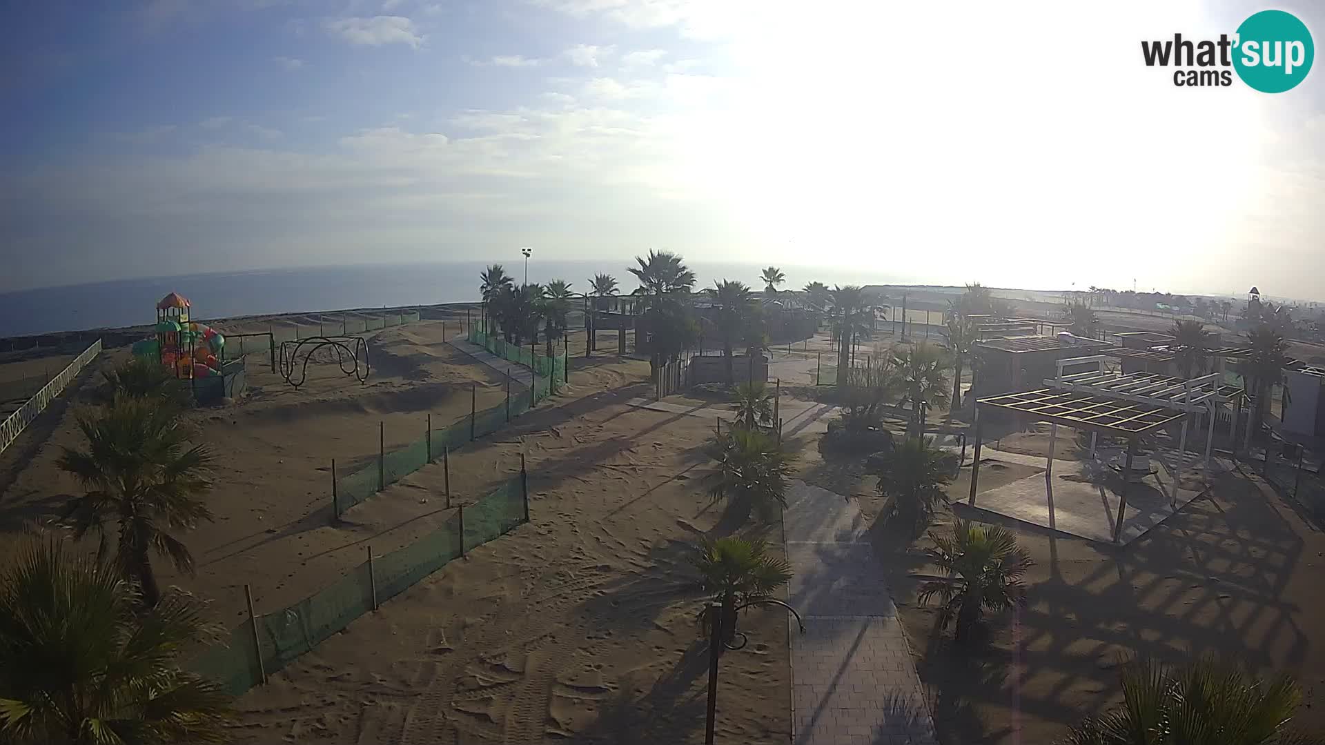 Bagno Primavera Beach – Piazzale Europa Rosolina Mare Strand webcam