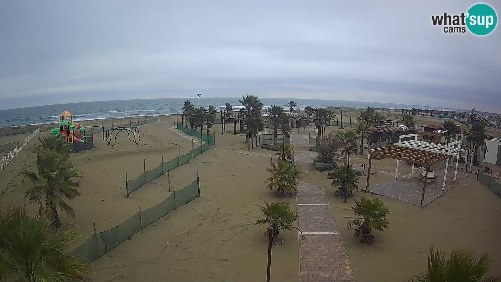 V živo Bagno Primavera Beach – Piazzale Europa Rosolina Mare webcam
