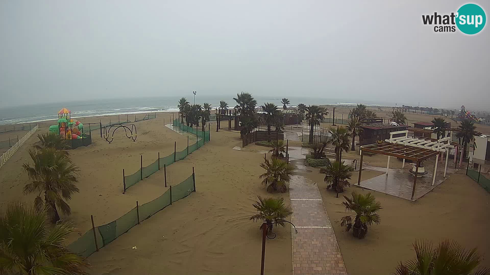Bagno Primavera Beach – Piazzale Europa Rosolina Mare Strand webcam