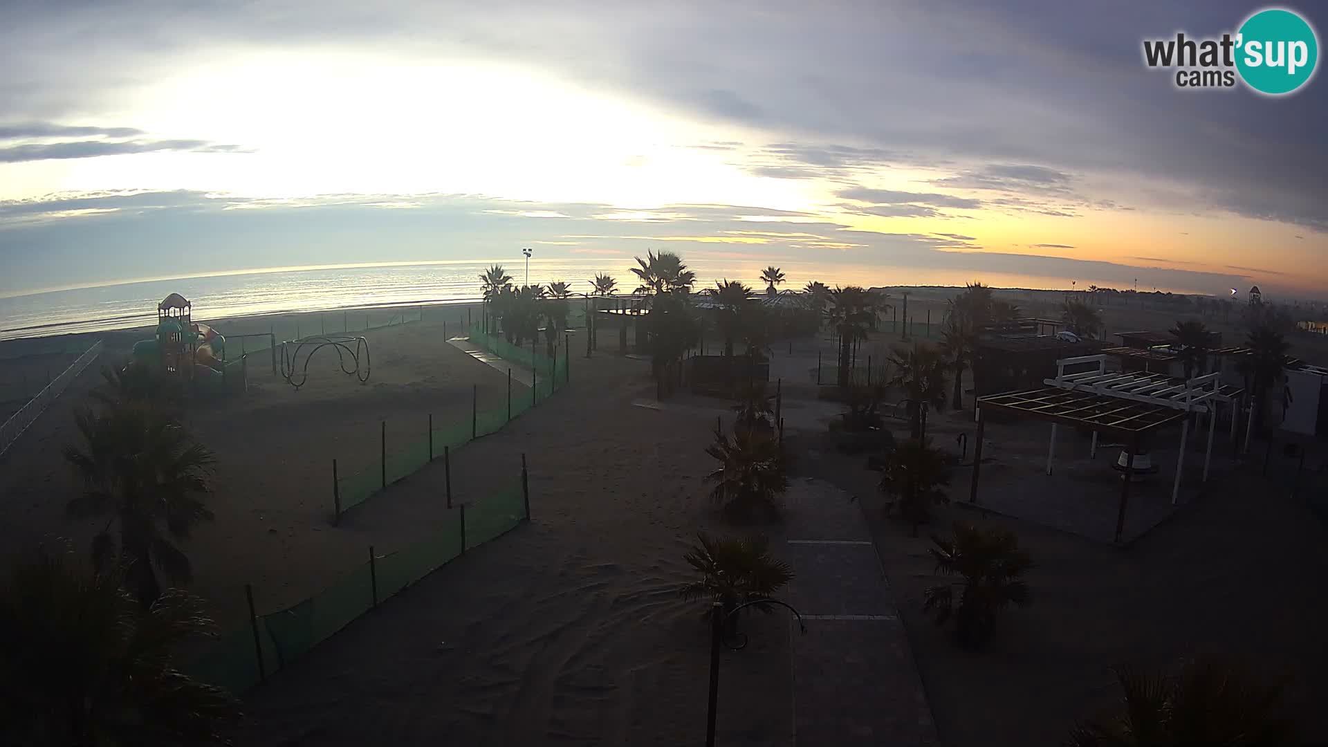 Bagno Primavera Beach – Piazzale Europa Rosolina Mare Strand webcam