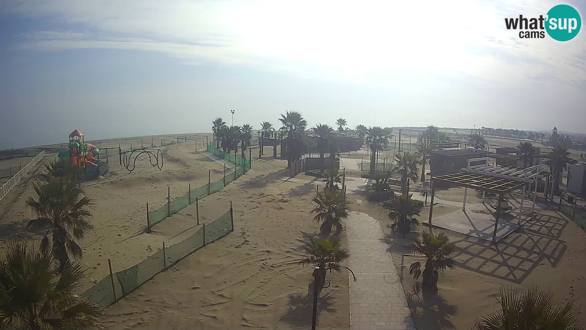 Bagno Primavera Beach – Piazzale Europa Rosolina Mare Strand webcam