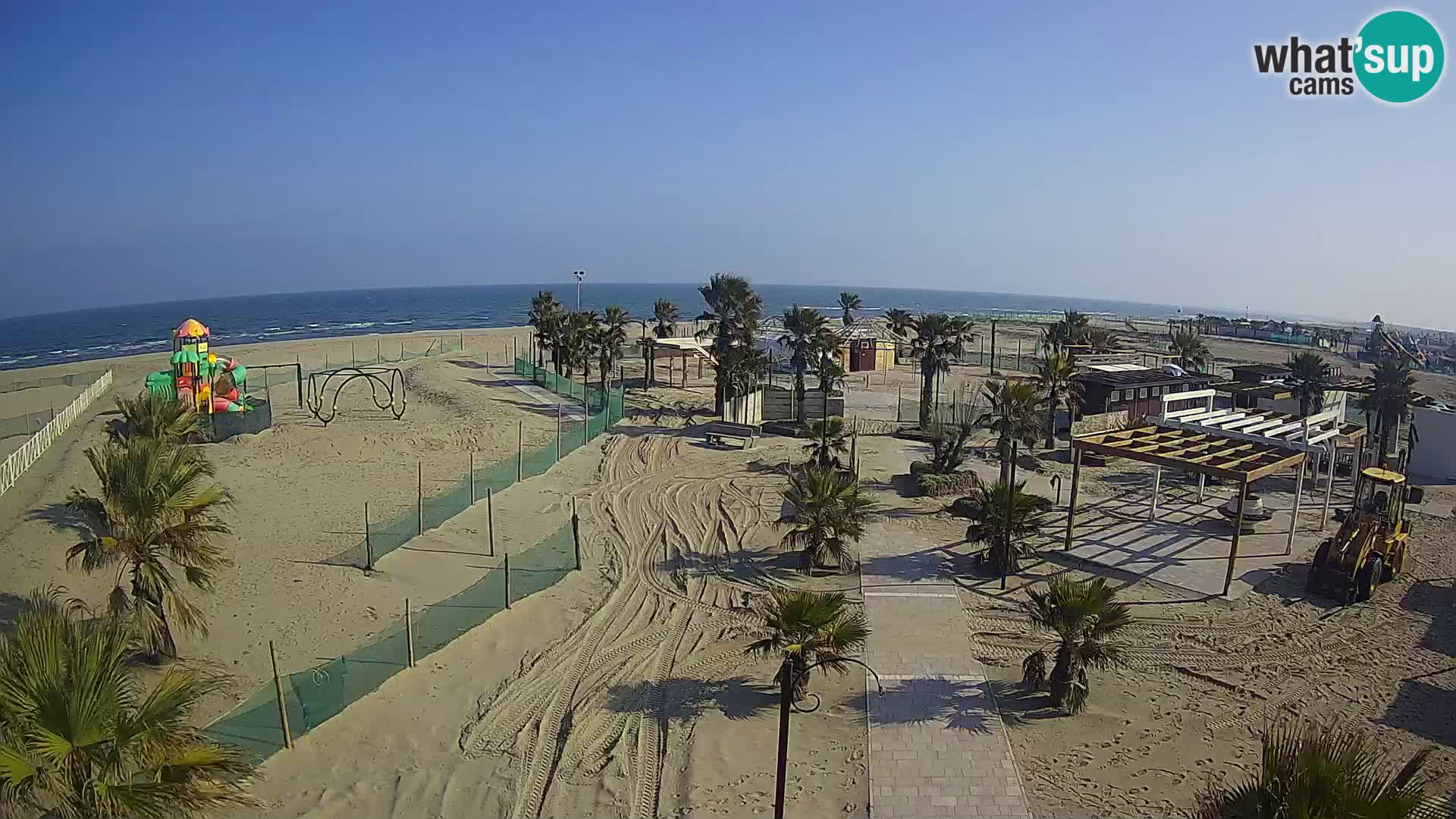 Live Bagno Primavera Beach – Piazzale Europa Rosolina Mare webcam