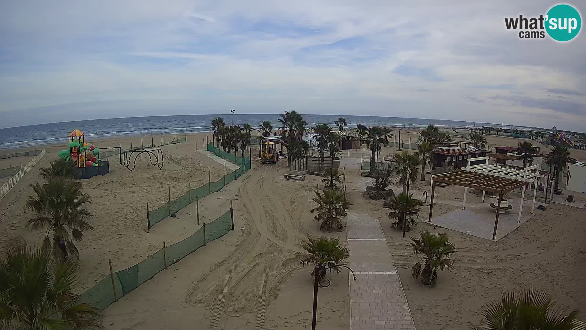 V živo Bagno Primavera Beach – Piazzale Europa Rosolina Mare webcam
