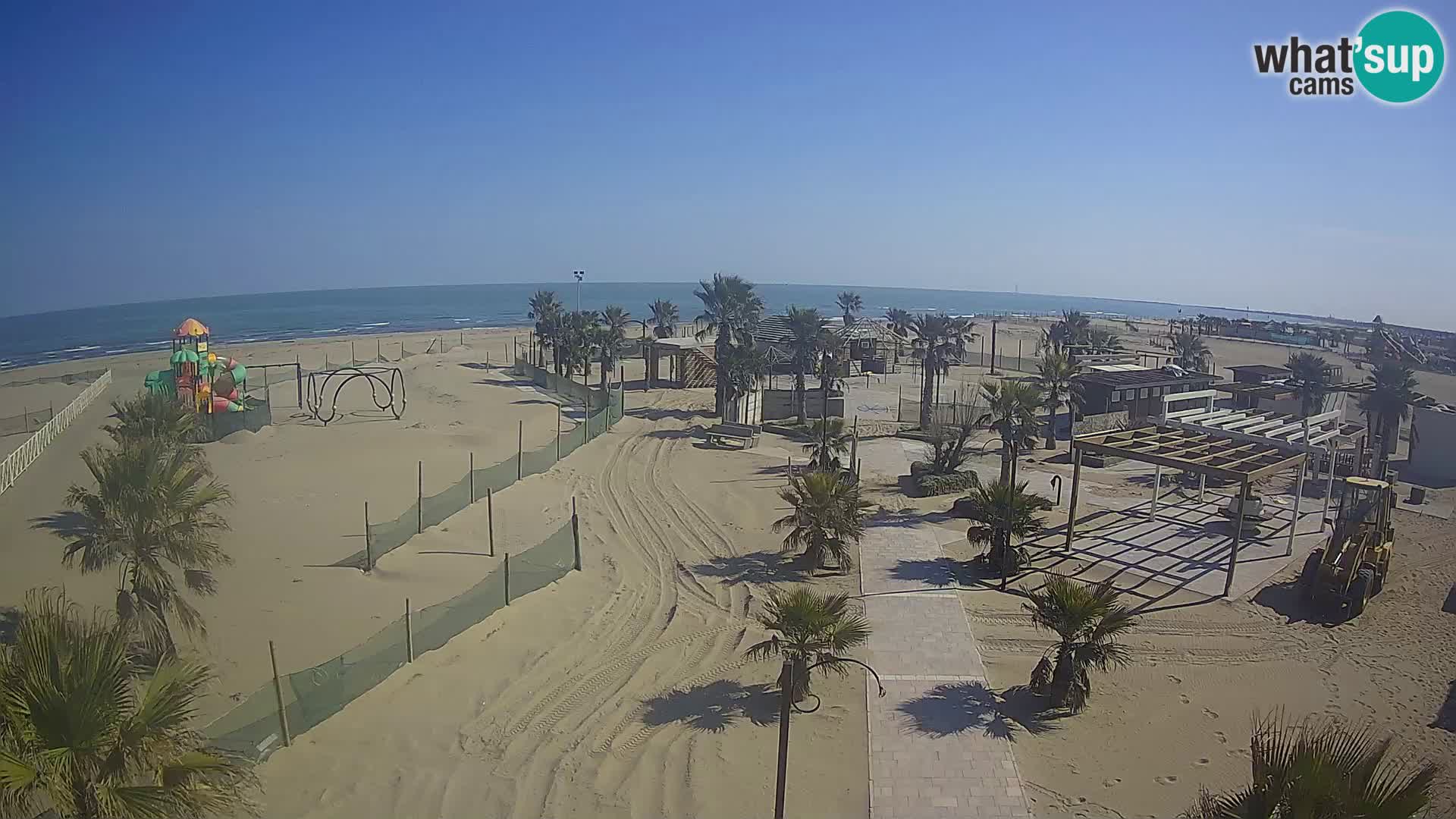 Live Bagno Primavera Beach – Piazzale Europa Rosolina Mare webcam
