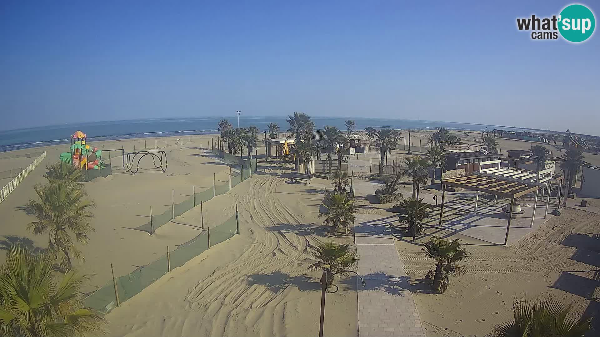 Live Bagno Primavera Beach – Piazzale Europa Rosolina Mare webcam