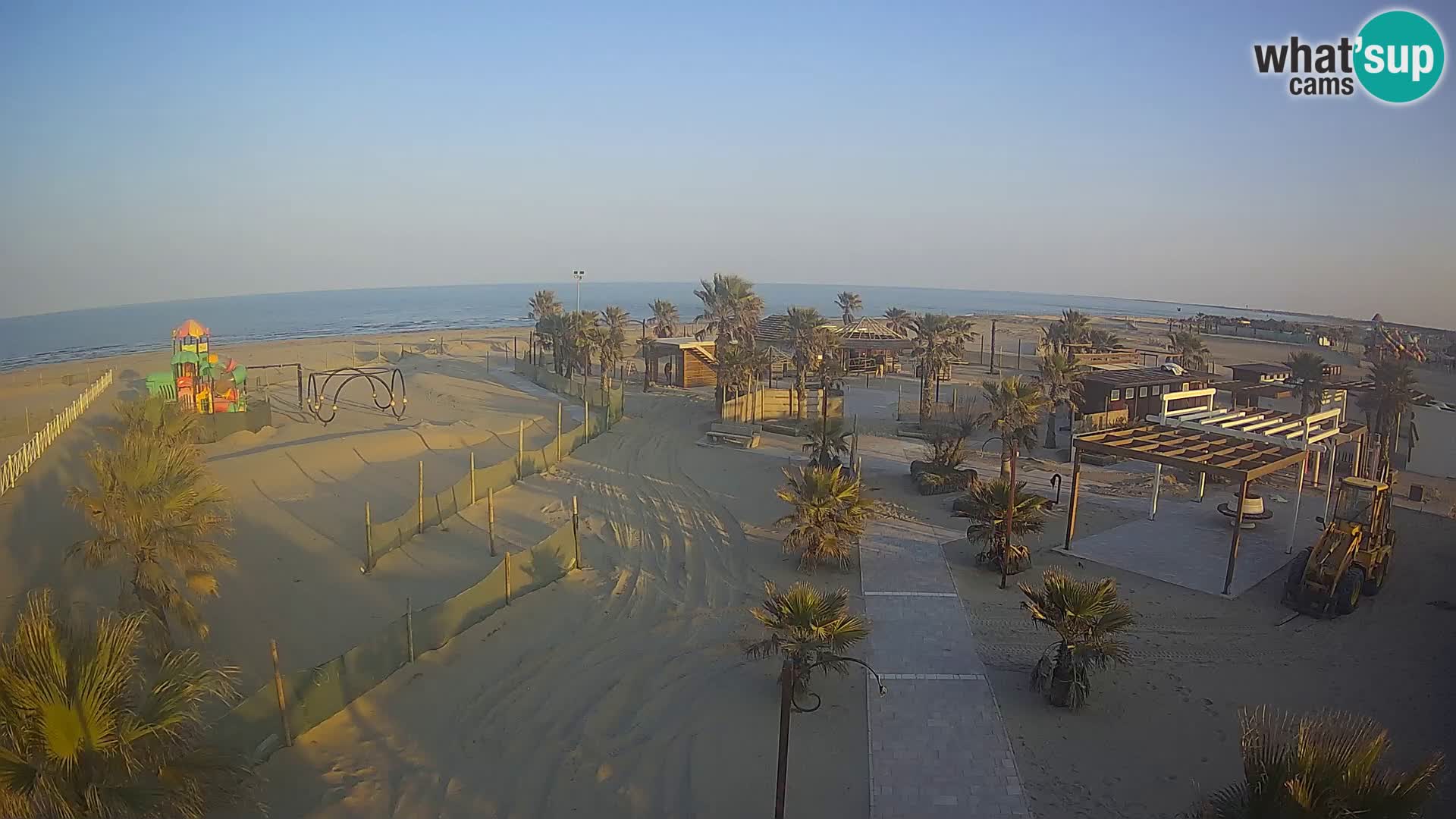 Live Bagno Primavera Beach – Piazzale Europa Rosolina Mare webcam